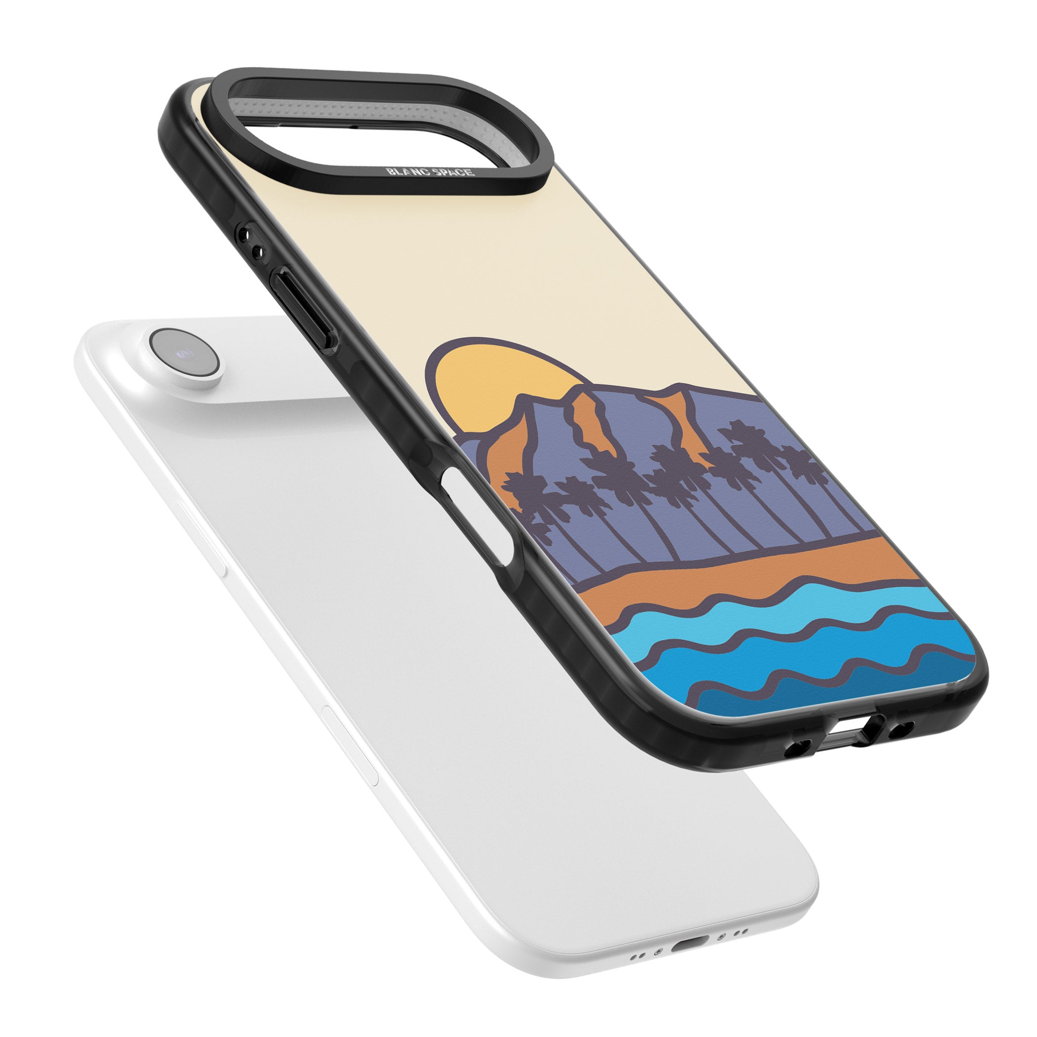 South Sunset iPhone 17 Air Impact Black Phone Case Colours