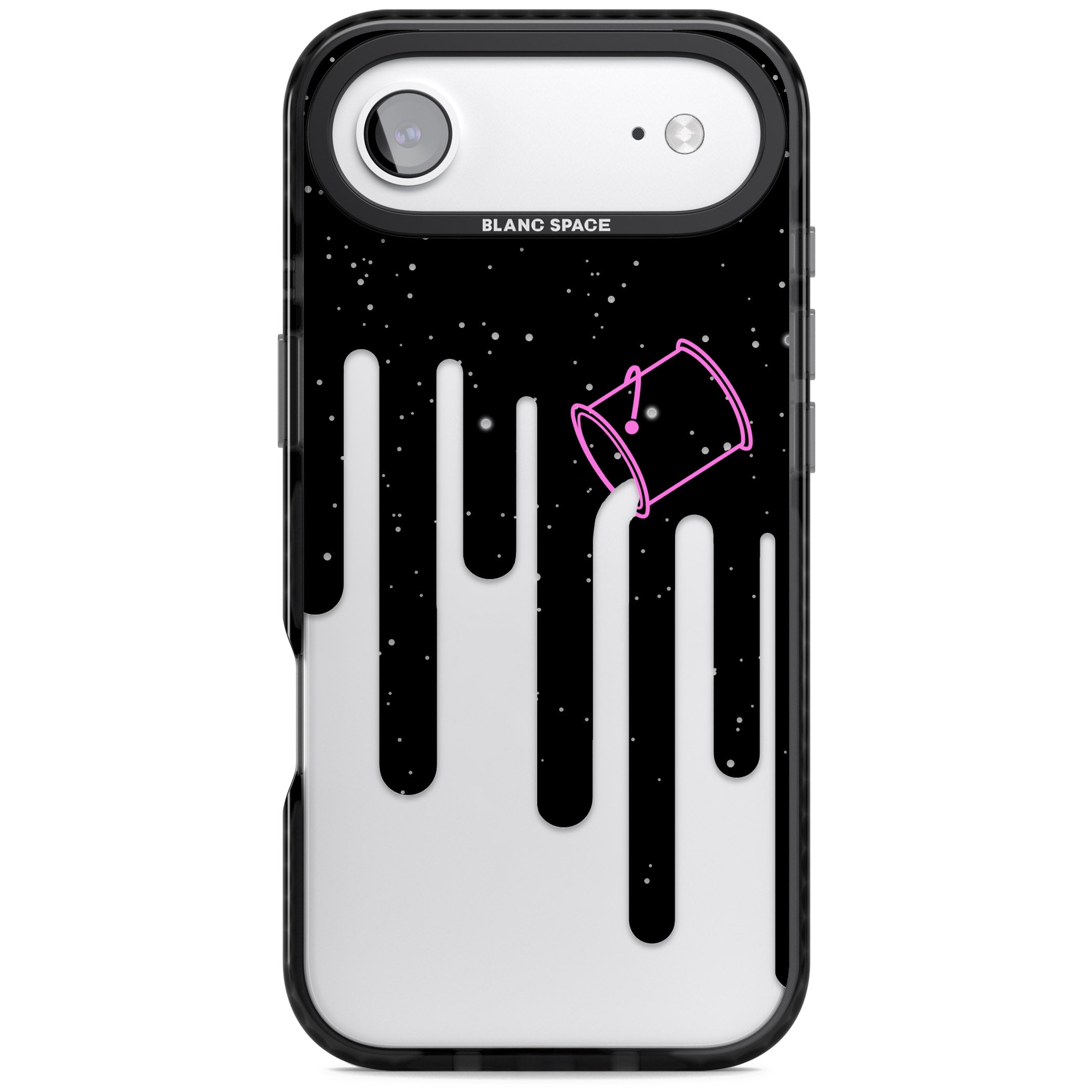Cosmic Drip iPhone 17 Air Impact Black Phone Case