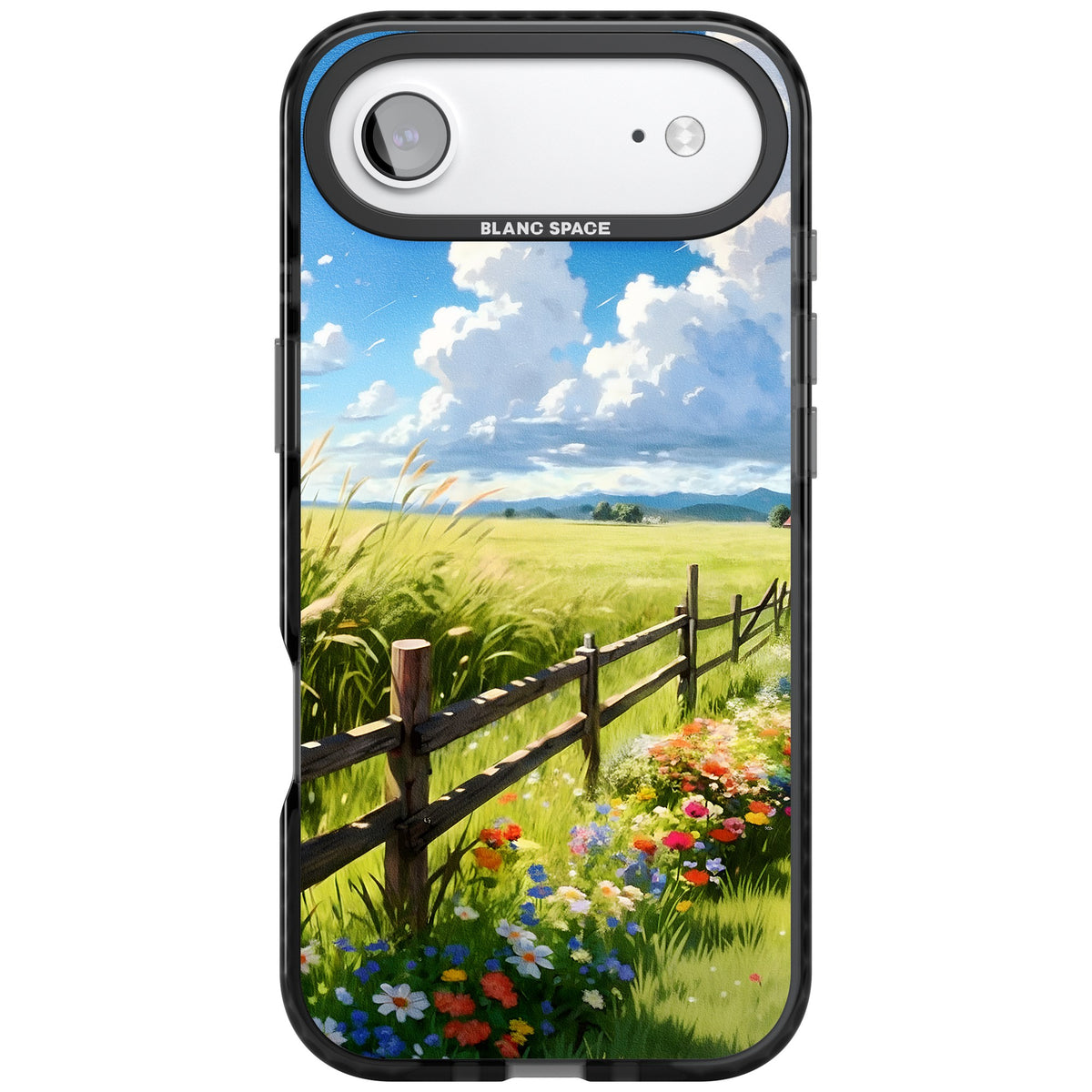 A Countryside Afternoon iPhone Air Impact Black Phone Case front