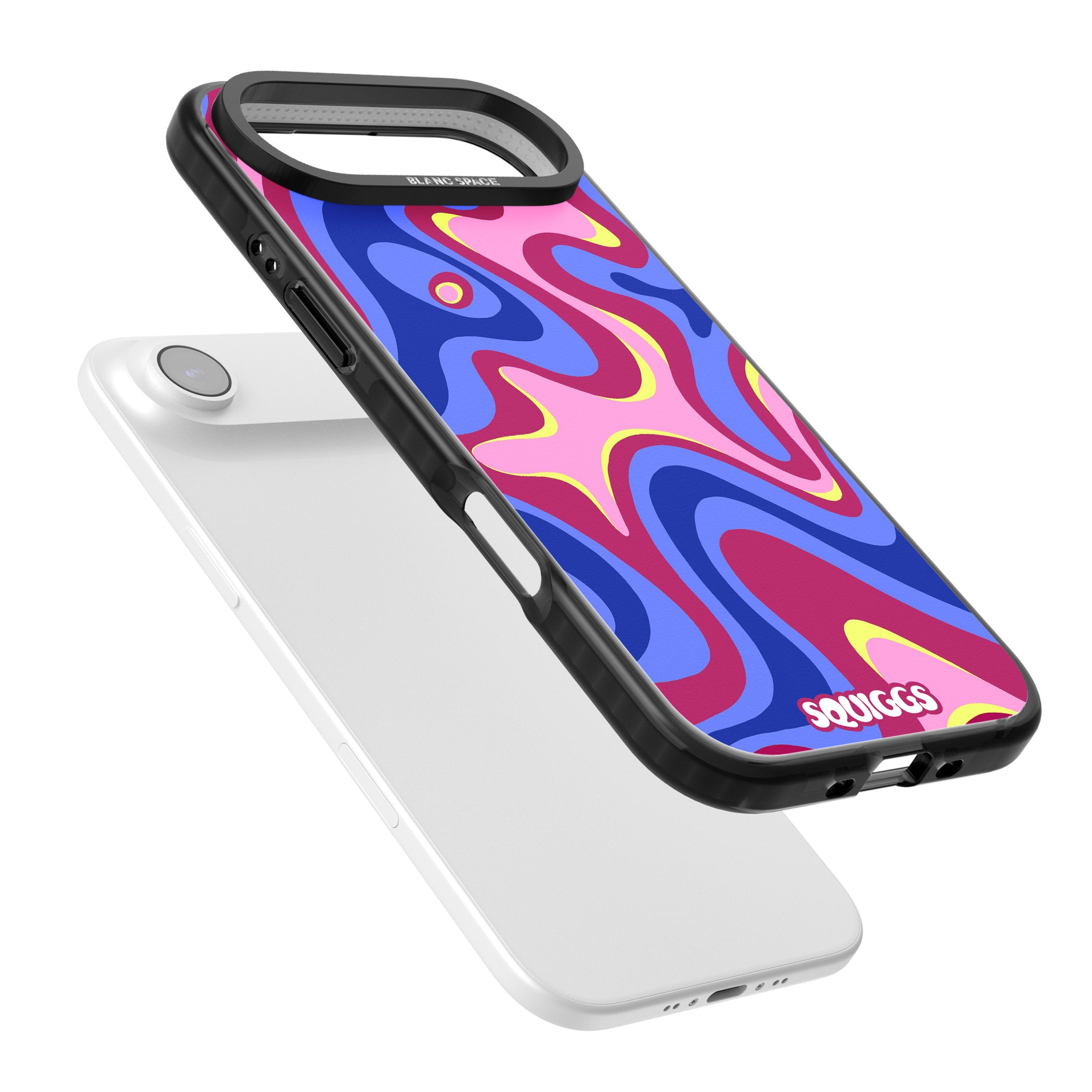 Blue Lava iPhone 17 Air Impact Black Phone Case Colours