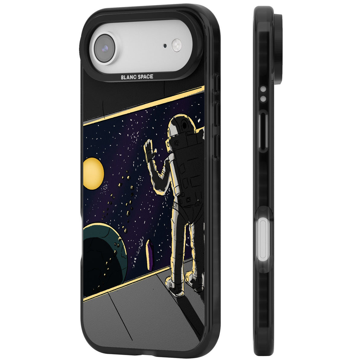 Home iPhone Air Impact Black Phone Case side