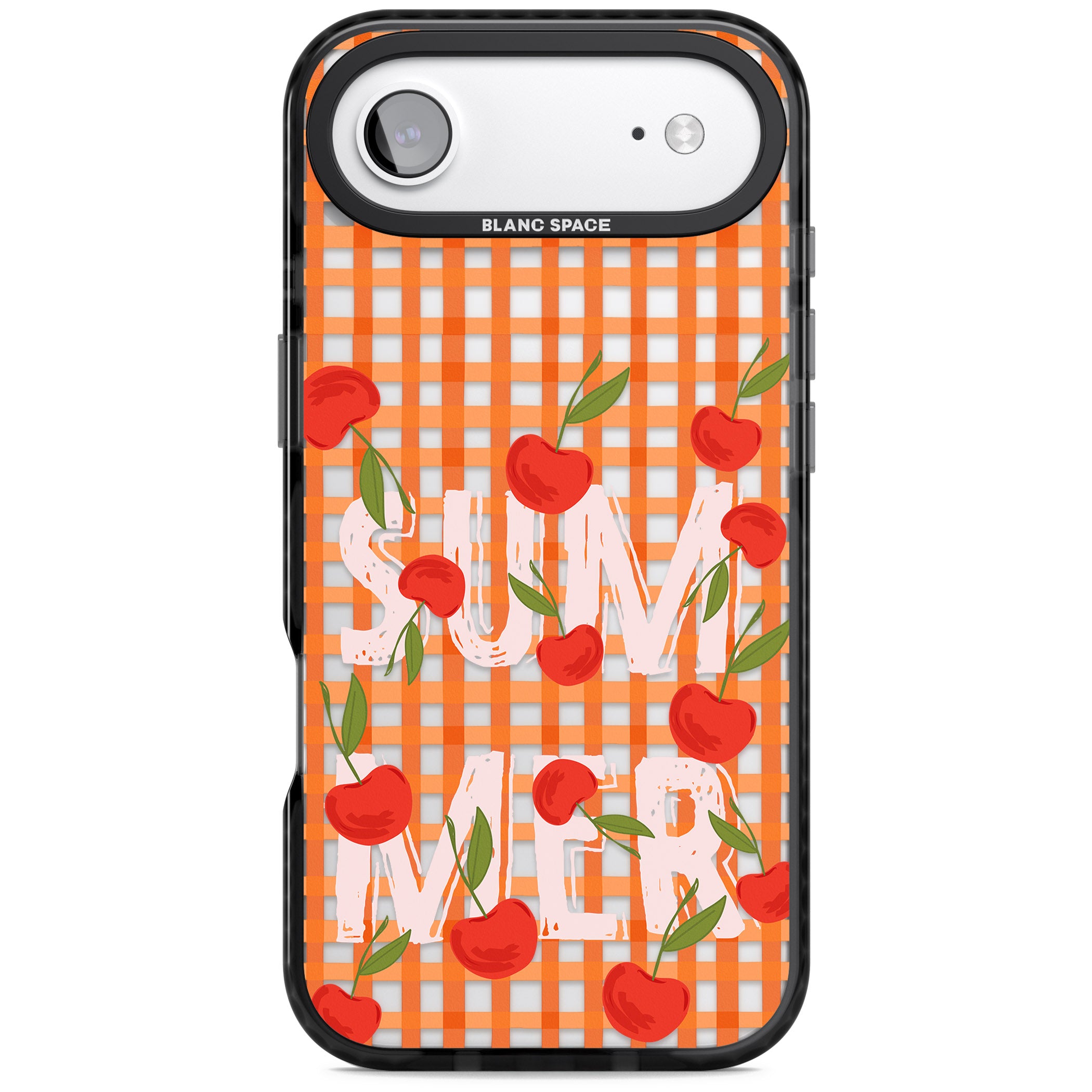 Summer Tomatoes iPhone 17 Air Impact Black Phone Case