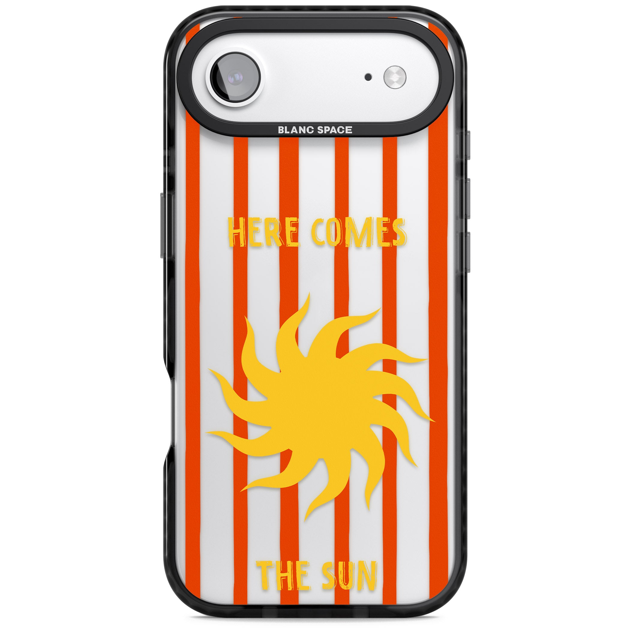 Here Comes The Sun iPhone 17 Air Impact Black Phone Case