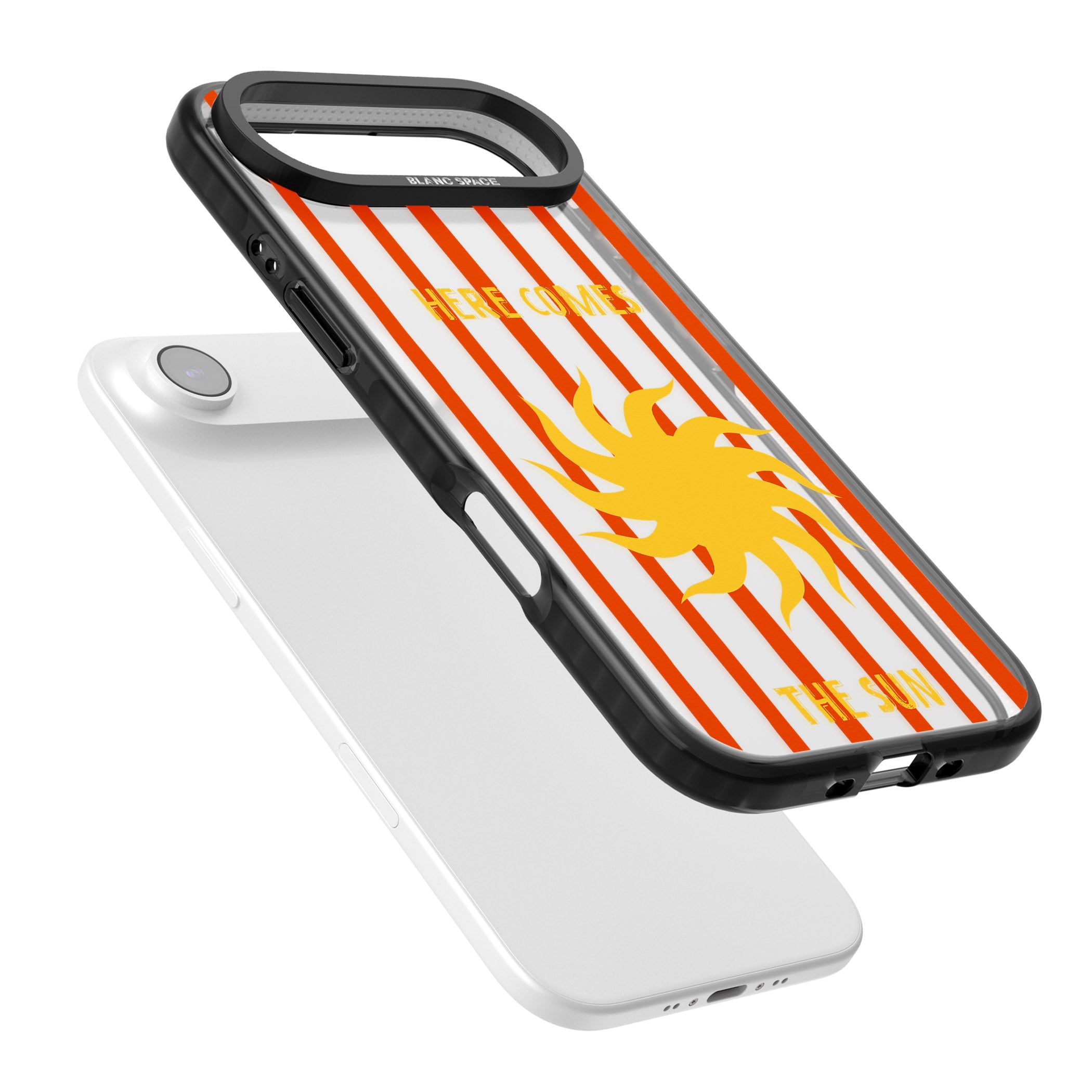 Here Comes The Sun iPhone 17 Air Impact Black Phone Case Colours