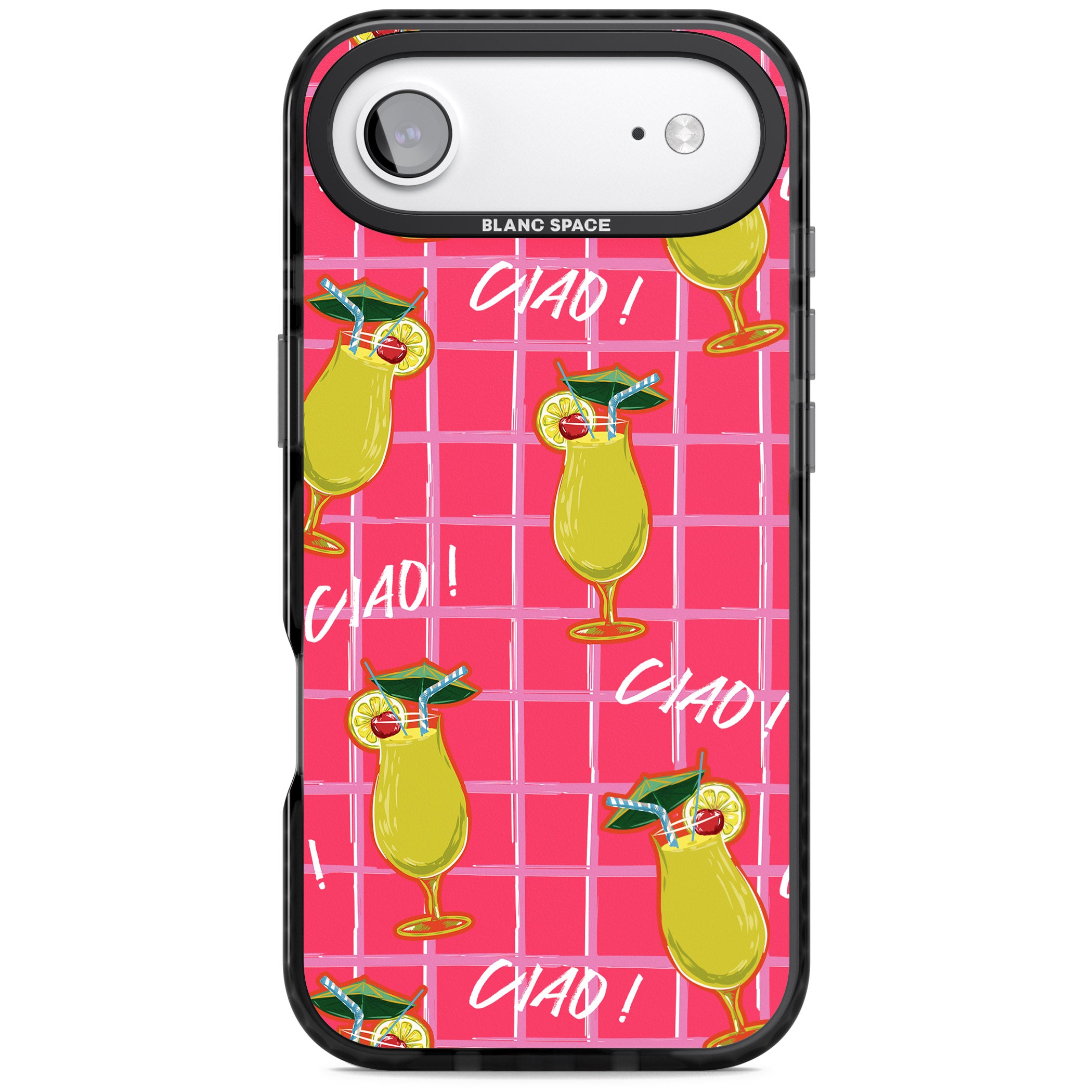 Ciao Lemons iPhone 17 Air Impact Black Phone Case
