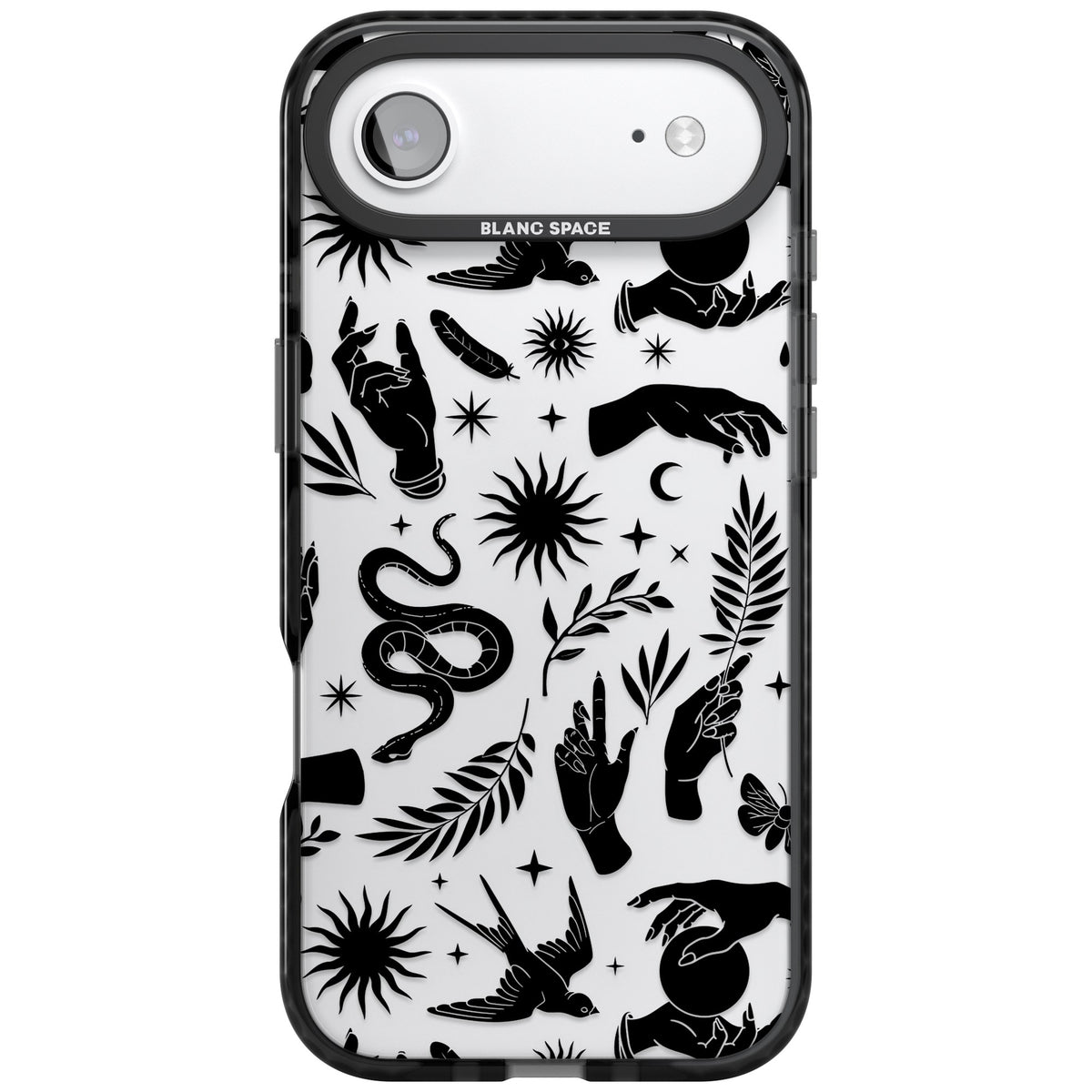 Mystic Magic (Black) iPhone Air Impact Black Phone Case front