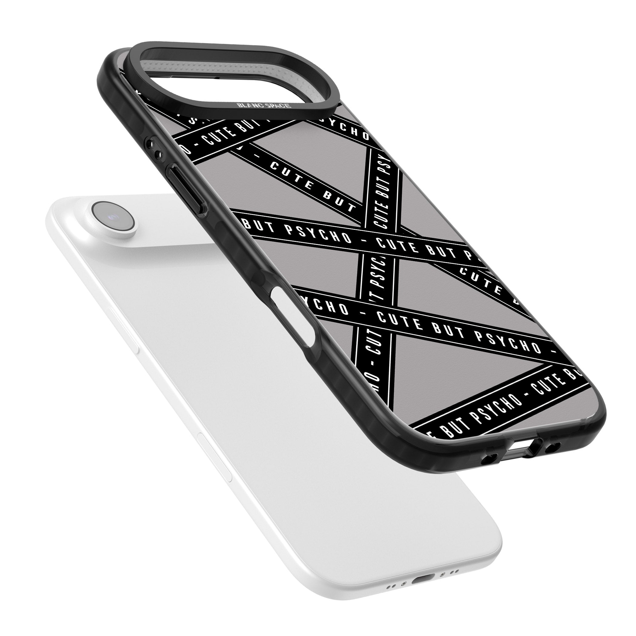 Cute But Psycho iPhone 17 Air Impact Black Phone Case Colours