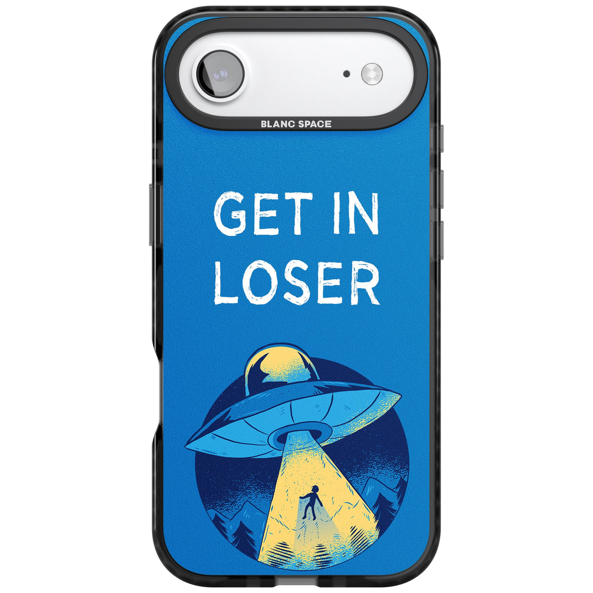 Get In Loser Ufo iPhone Air Impact Black Phone Case front