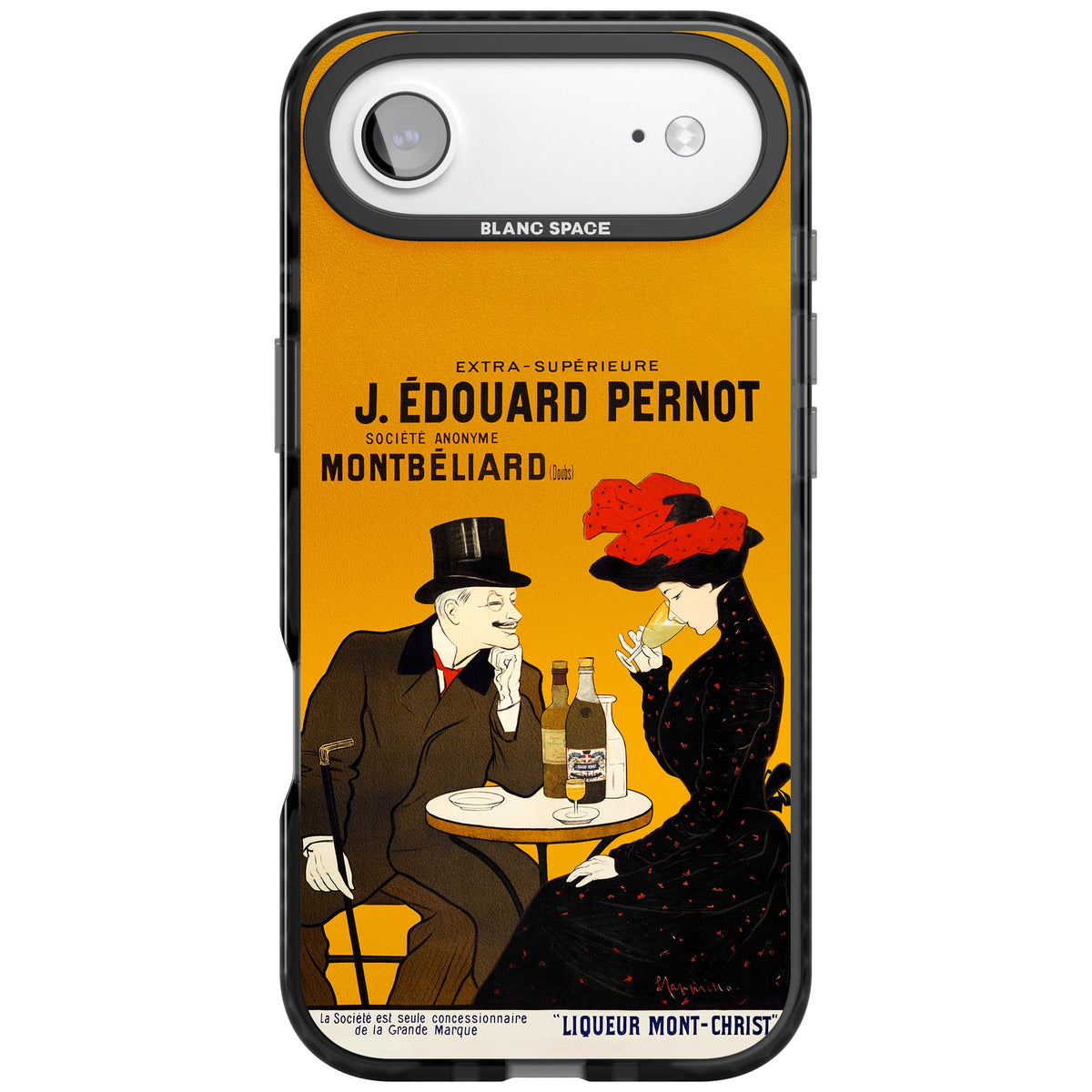 Absinthe, J.Edouard Pernot Poster iPhone Air Impact Black Phone Case front