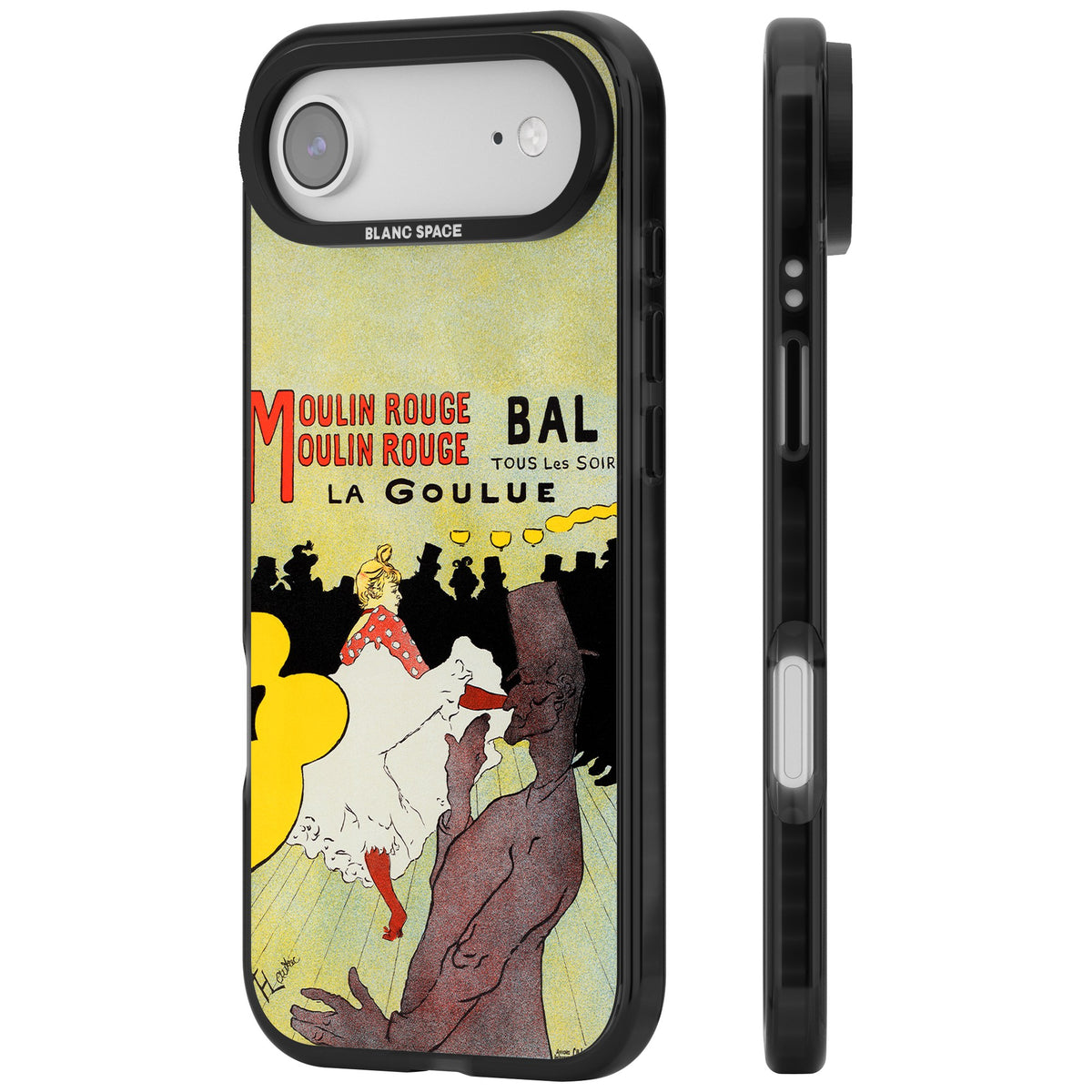Moulin Rouge Poster iPhone Air Impact Black Phone Case side