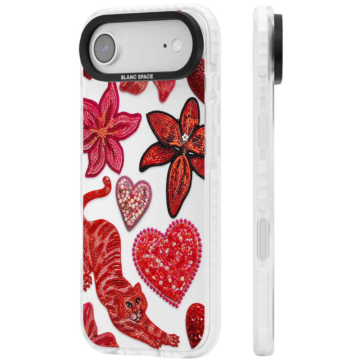 Beaded Boho iPhone Air Impact Clear Phone Case side