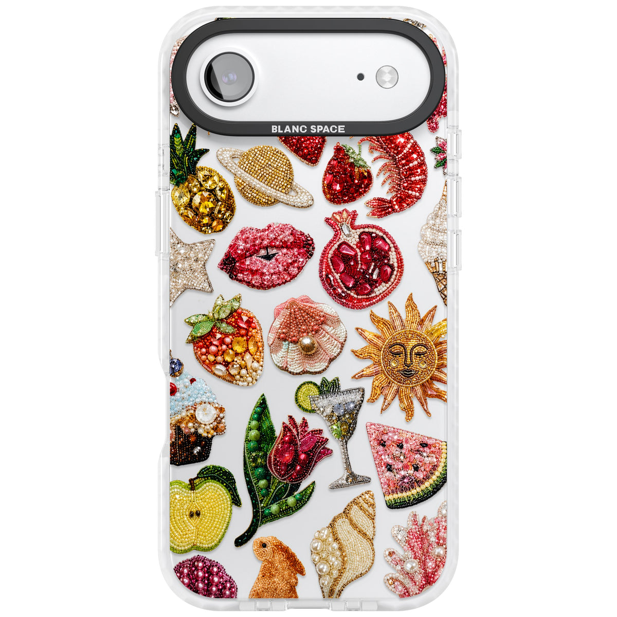 Beaded Riviera iPhone Air Impact Clear Phone Case front