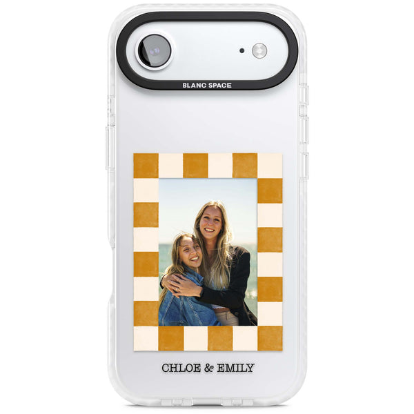 Personalised Citrus Check Photo