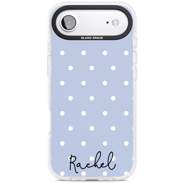 Personalised Powder Blue Dots