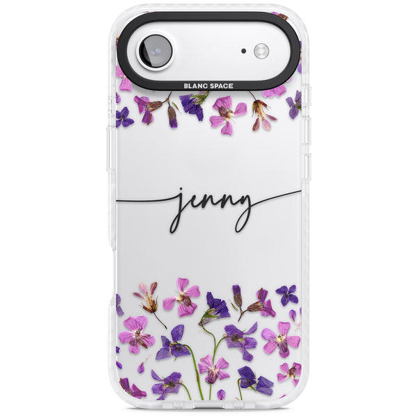Personalised Purple Wildflowers