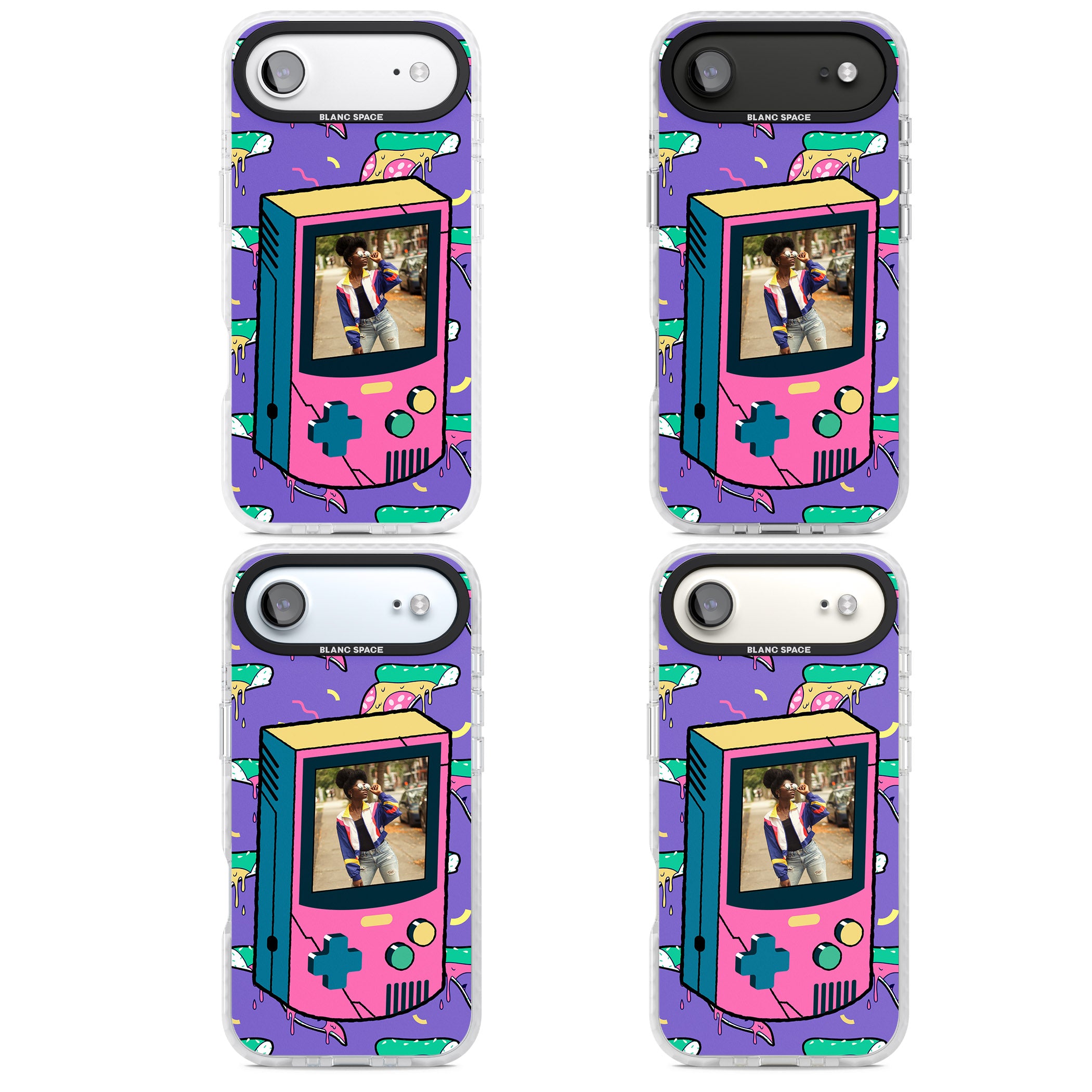 Personalised Retro Game Photo Case iPhone 17 Air Impact Clear Phone Case APT Impact Protection