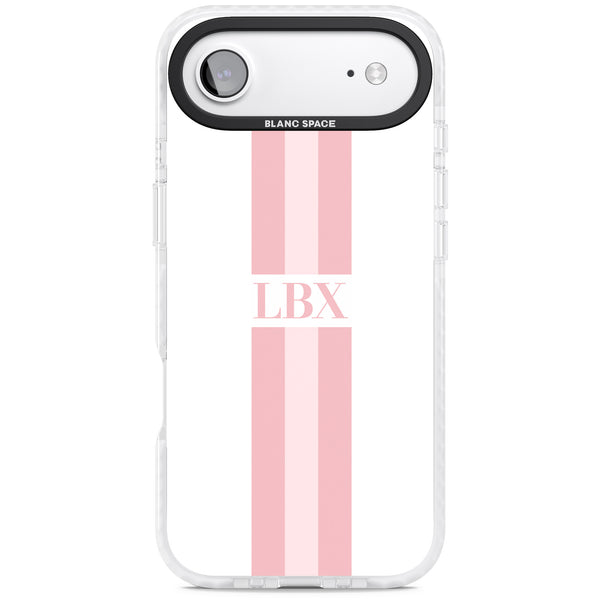Personalised Minimal Pink Stripe