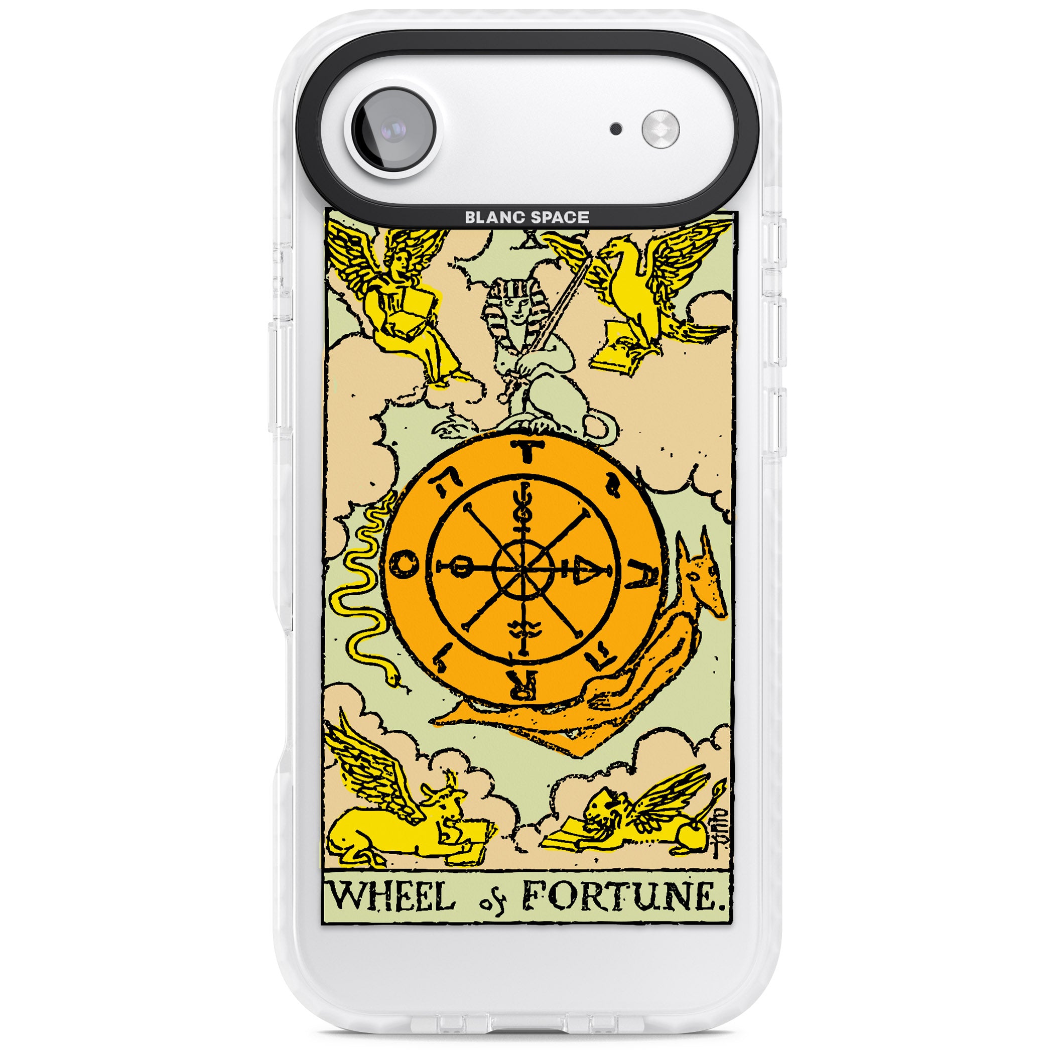 Personalised Wheel Of Fortune Tarot Card (Color) iPhone 17 Air Impact Clear Phone Case