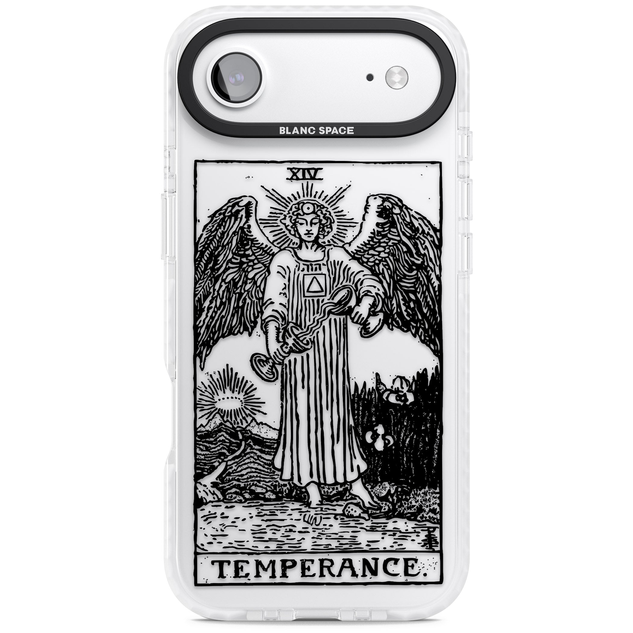 Personalised Temperance Tarot Card (Clear) iPhone 17 Air Impact Clear Phone Case