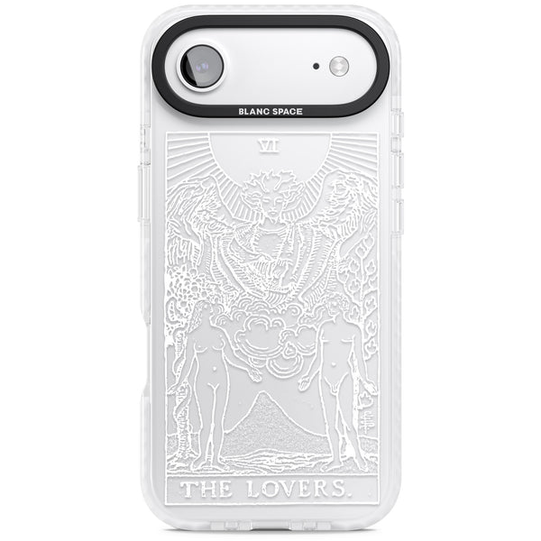 Personalised The Lovers Tarot Card (White)