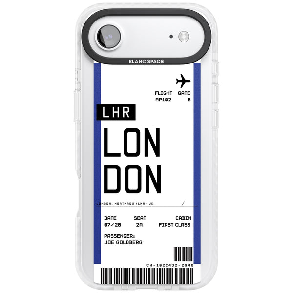 Personalised London Boarding Pass