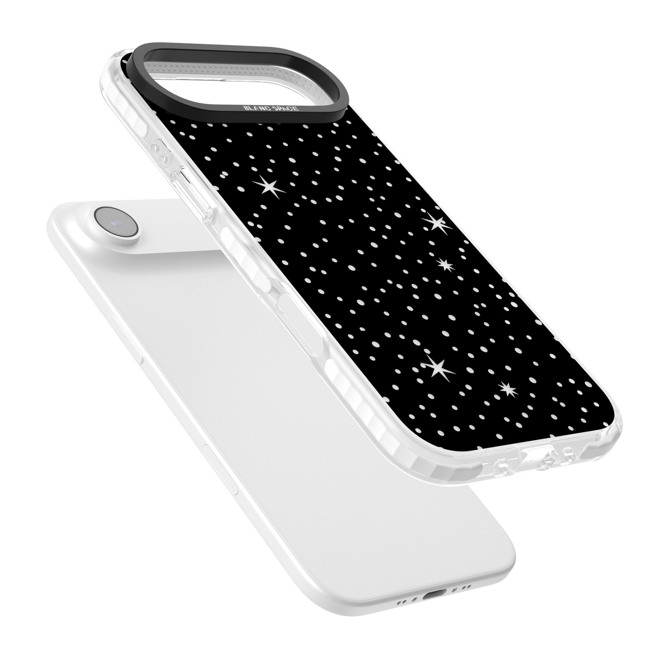 Celestial Cut Out Stars iPhone 17 Air Impact Clear Phone Case Colours