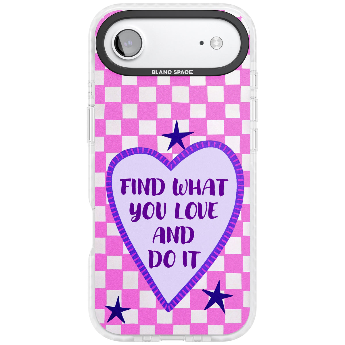 Find What You Love iPhone Air Impact Clear Phone Case front