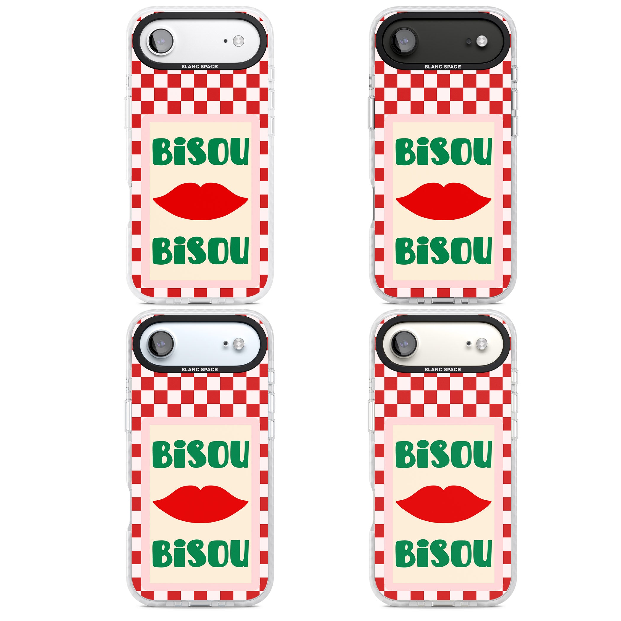 Bisou iPhone 17 Air Impact Clear Phone Case APT Impact Protection