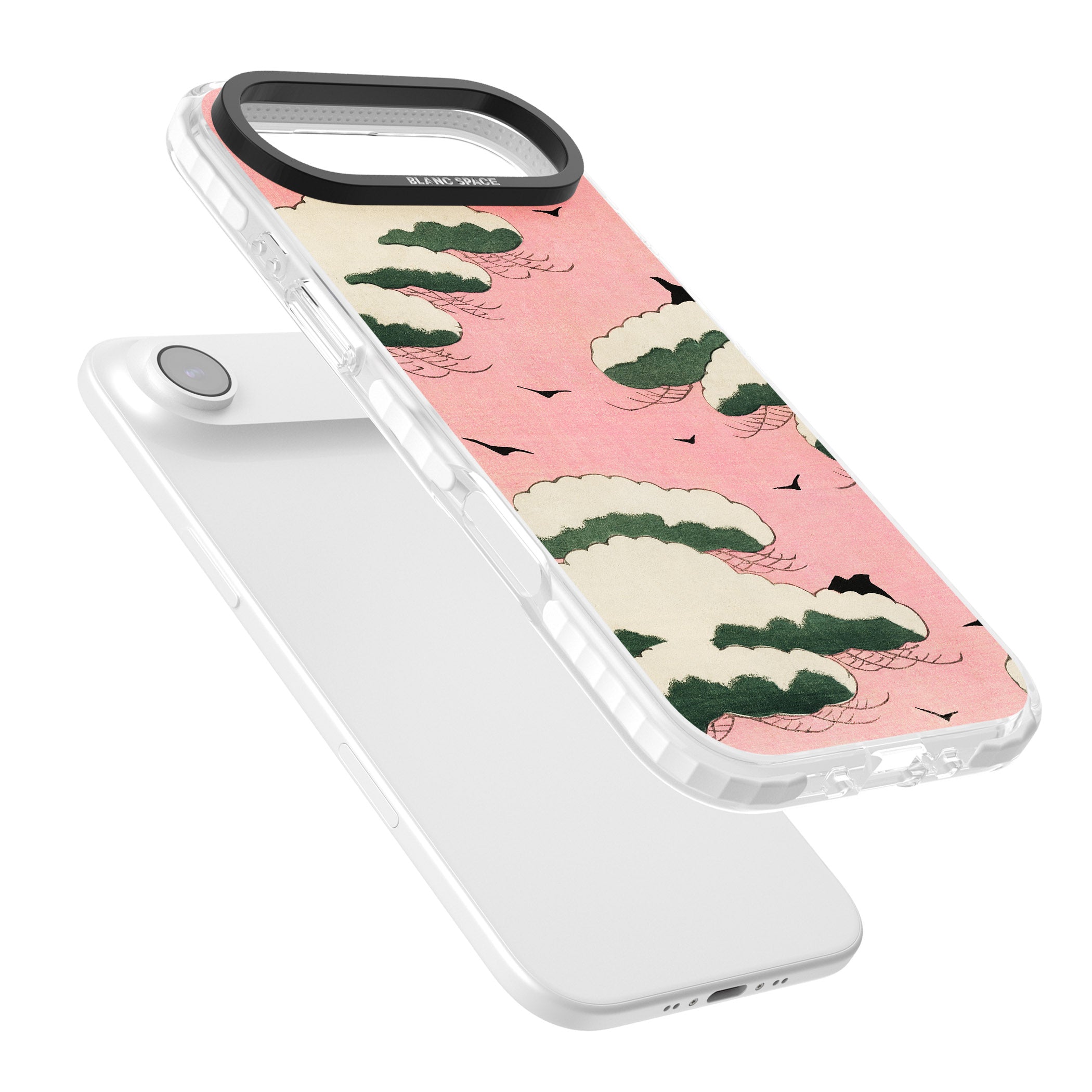 Japanese Pink Sky iPhone 17 Air Impact Clear Phone Case Colours