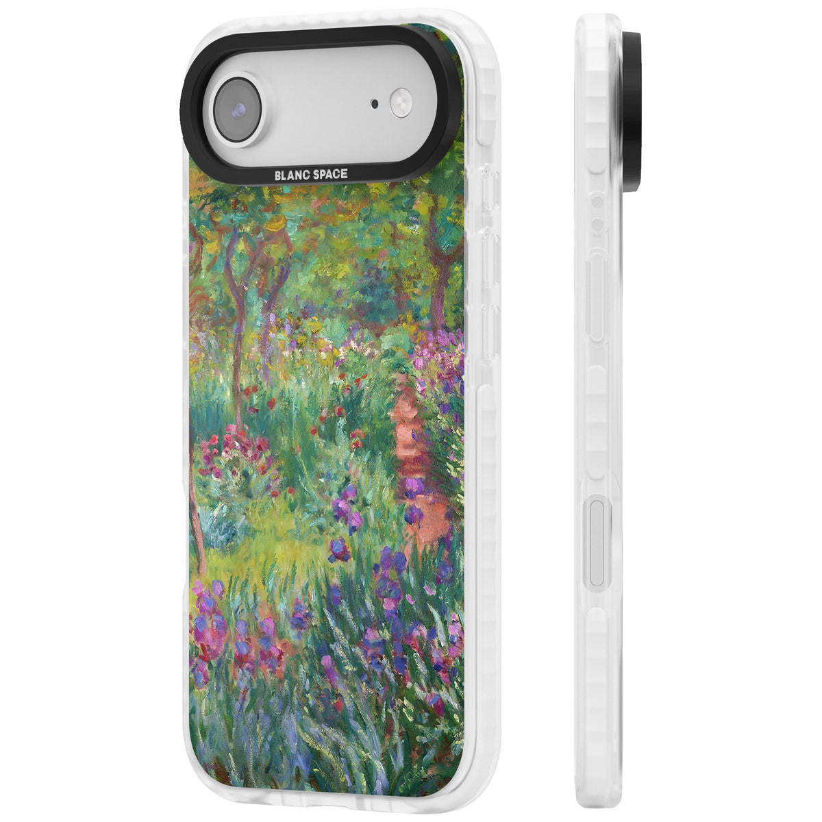 Garden in Giverny iPhone Air Impact Clear Phone Case side