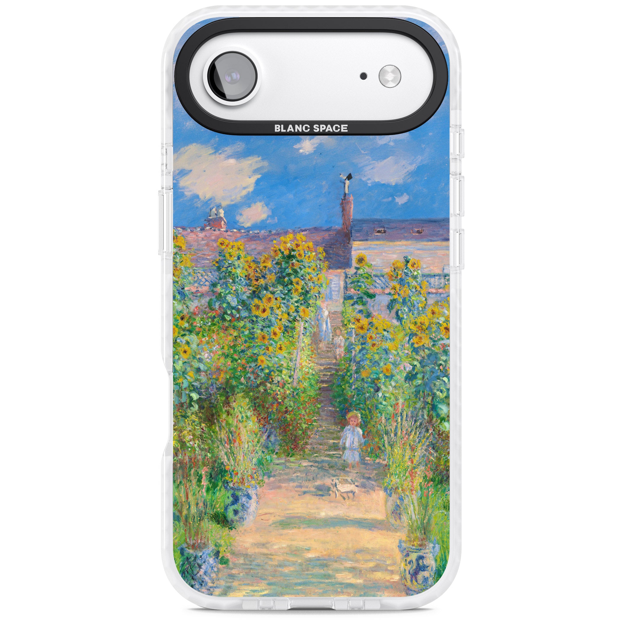 Garden at Vetheuil iPhone 17 Air Impact Clear Phone Case