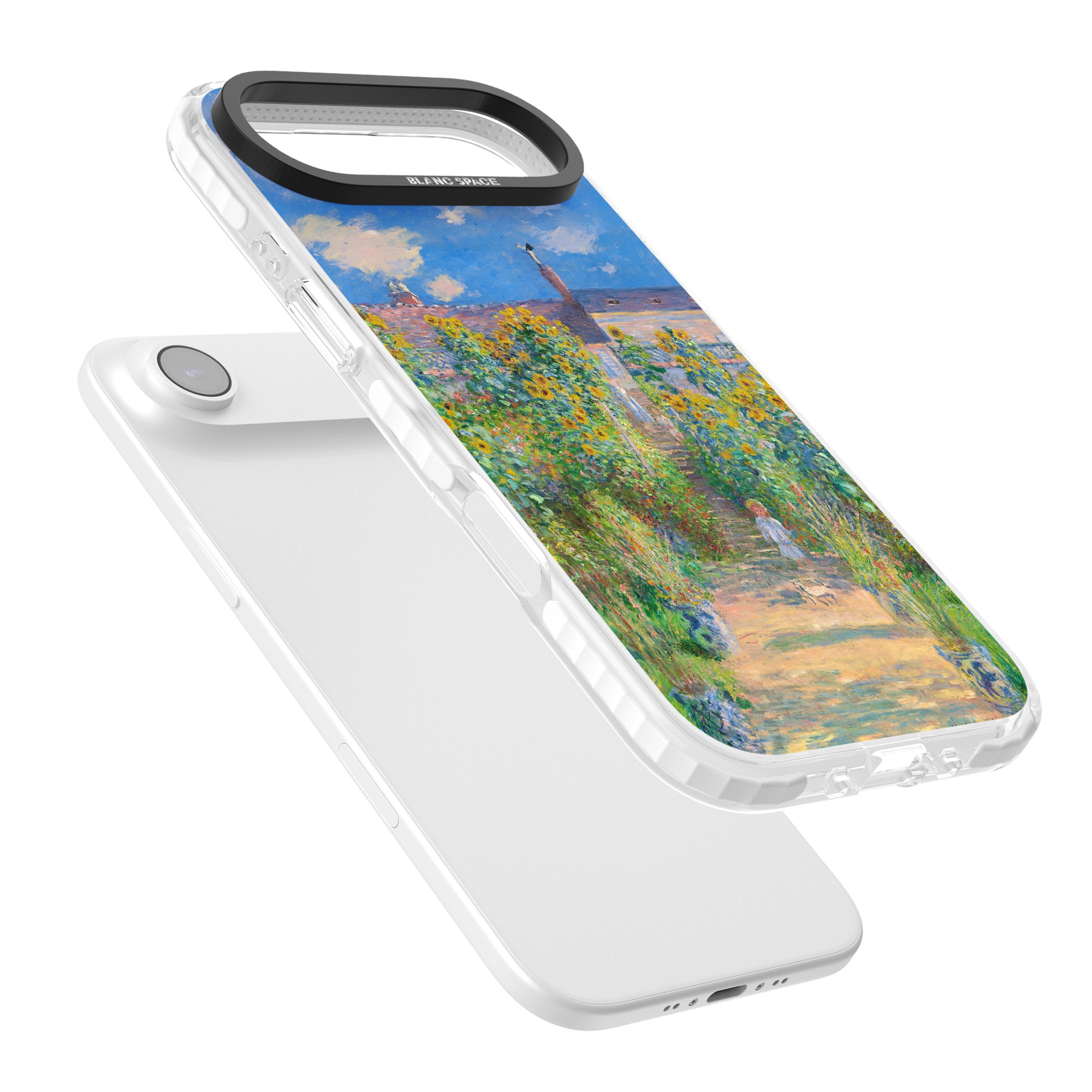Garden at Vetheuil iPhone 17 Air Impact Clear Phone Case Colours