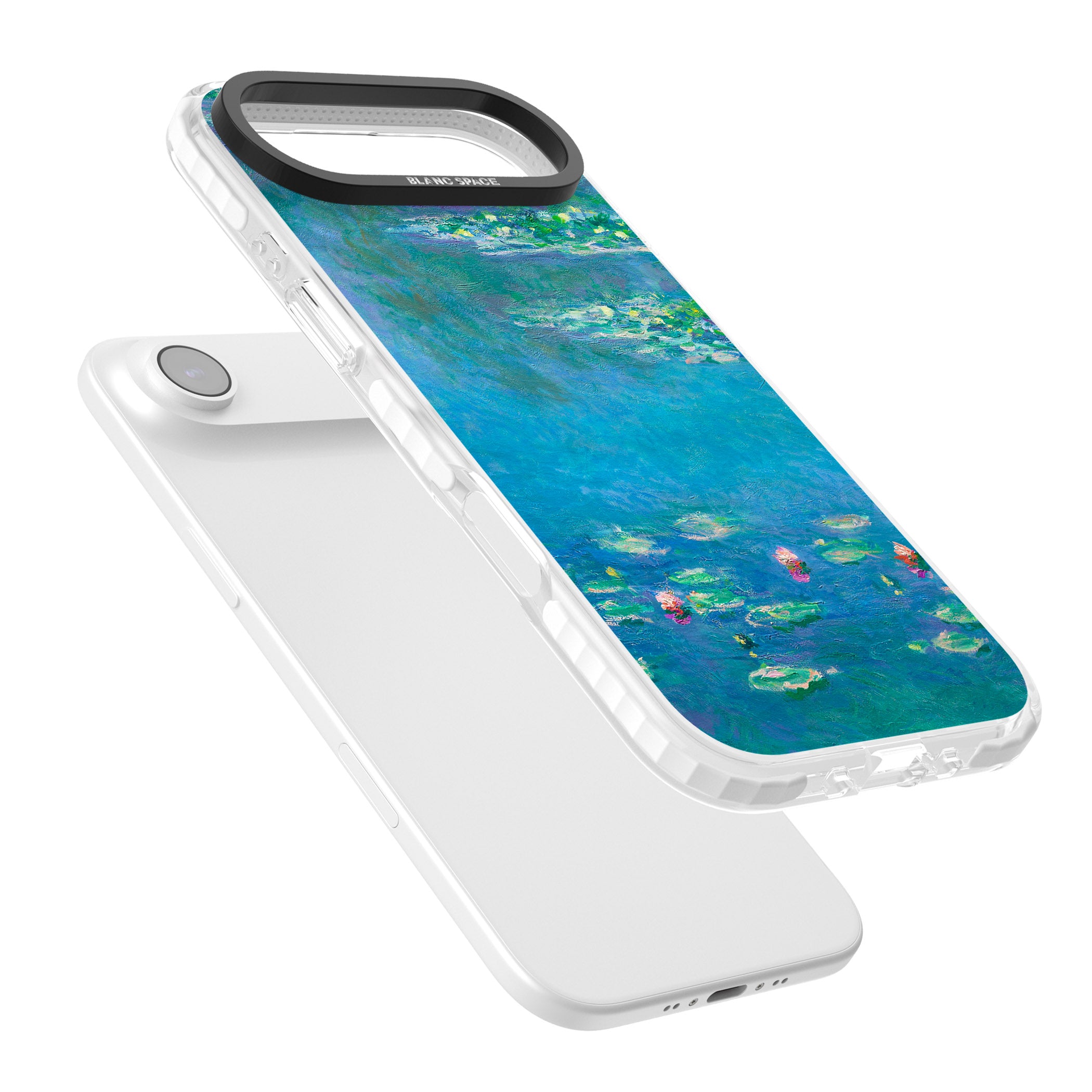 Water Lilies iPhone 17 Air Impact Clear Phone Case Colours