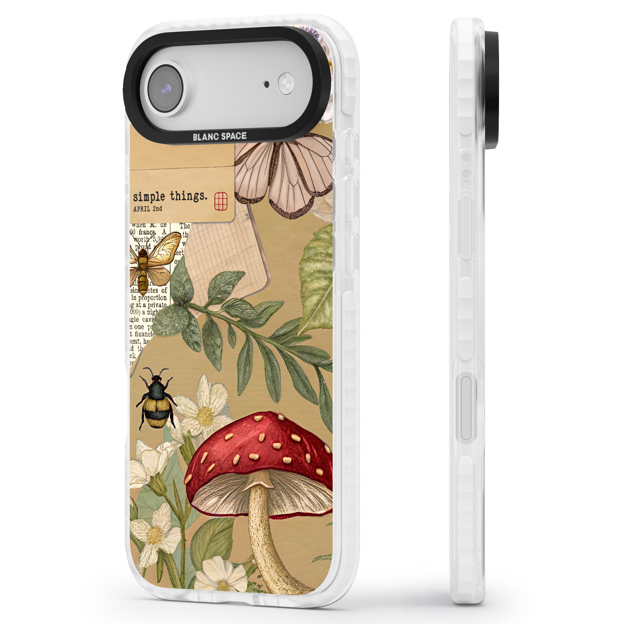 Simple Things iPhone 17 Air Impact Clear Phone Case Side Profile