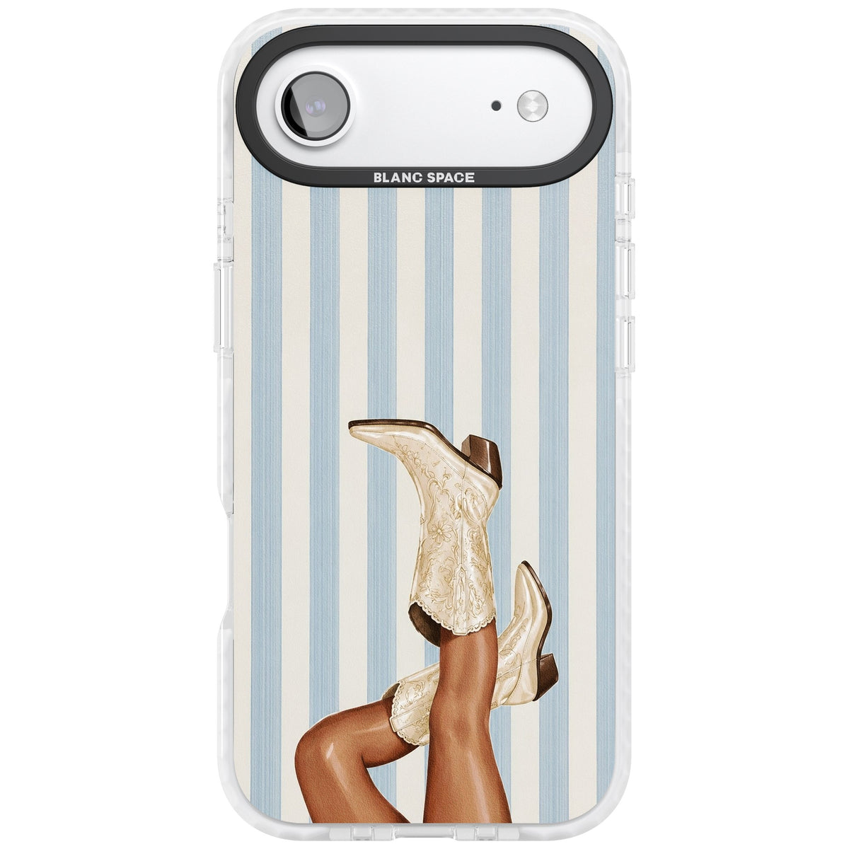Cowgirl Boots iPhone Air Impact Clear Phone Case front