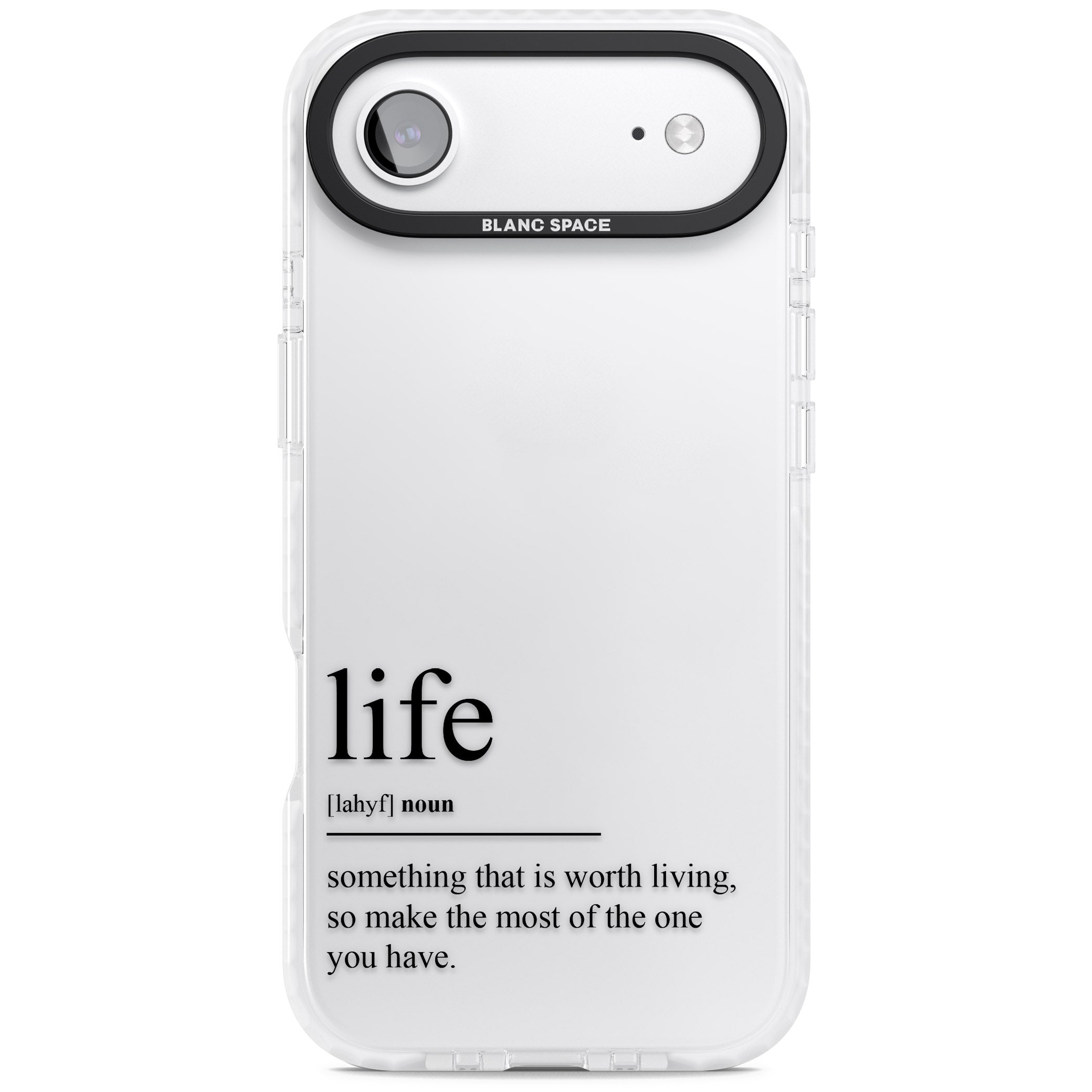 Life iPhone 17 Air Impact Clear Phone Case