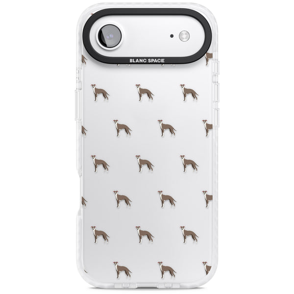 Whippet Dog Pattern Clear