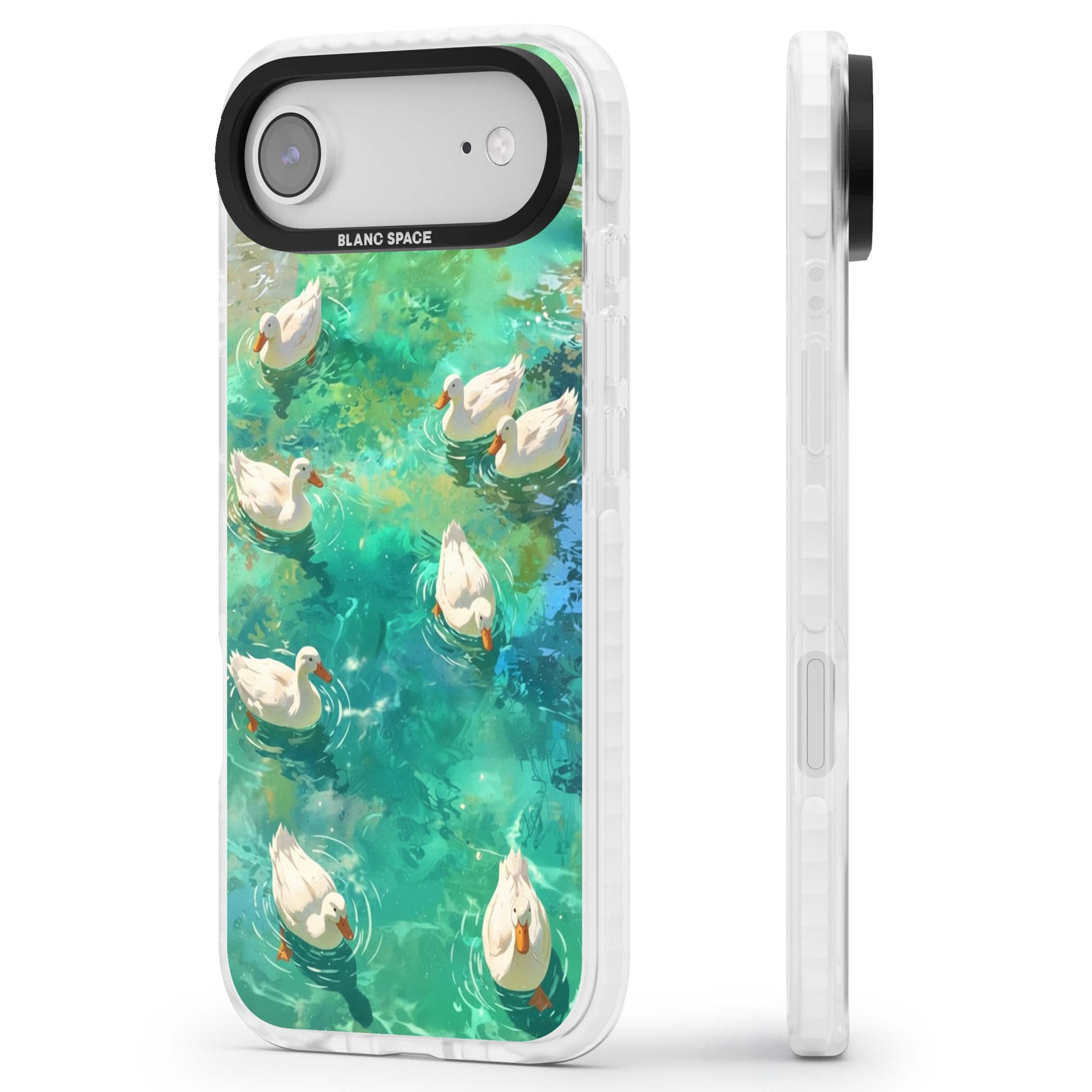 Ducks In The Pond for her iPhone case | Black Impact case for iPhone Air