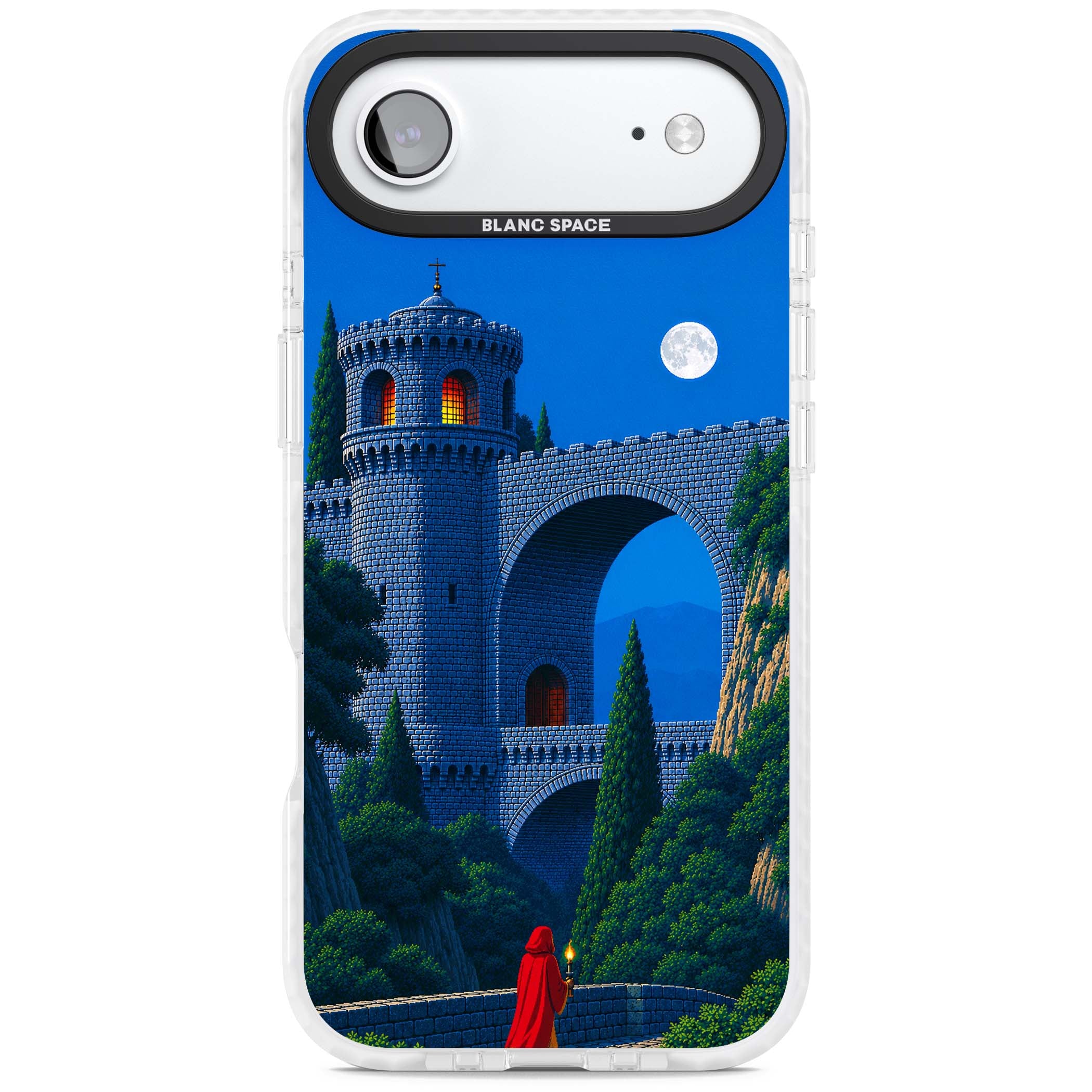 Castle Walls art iPhone case | Black Impact case for iPhone Air