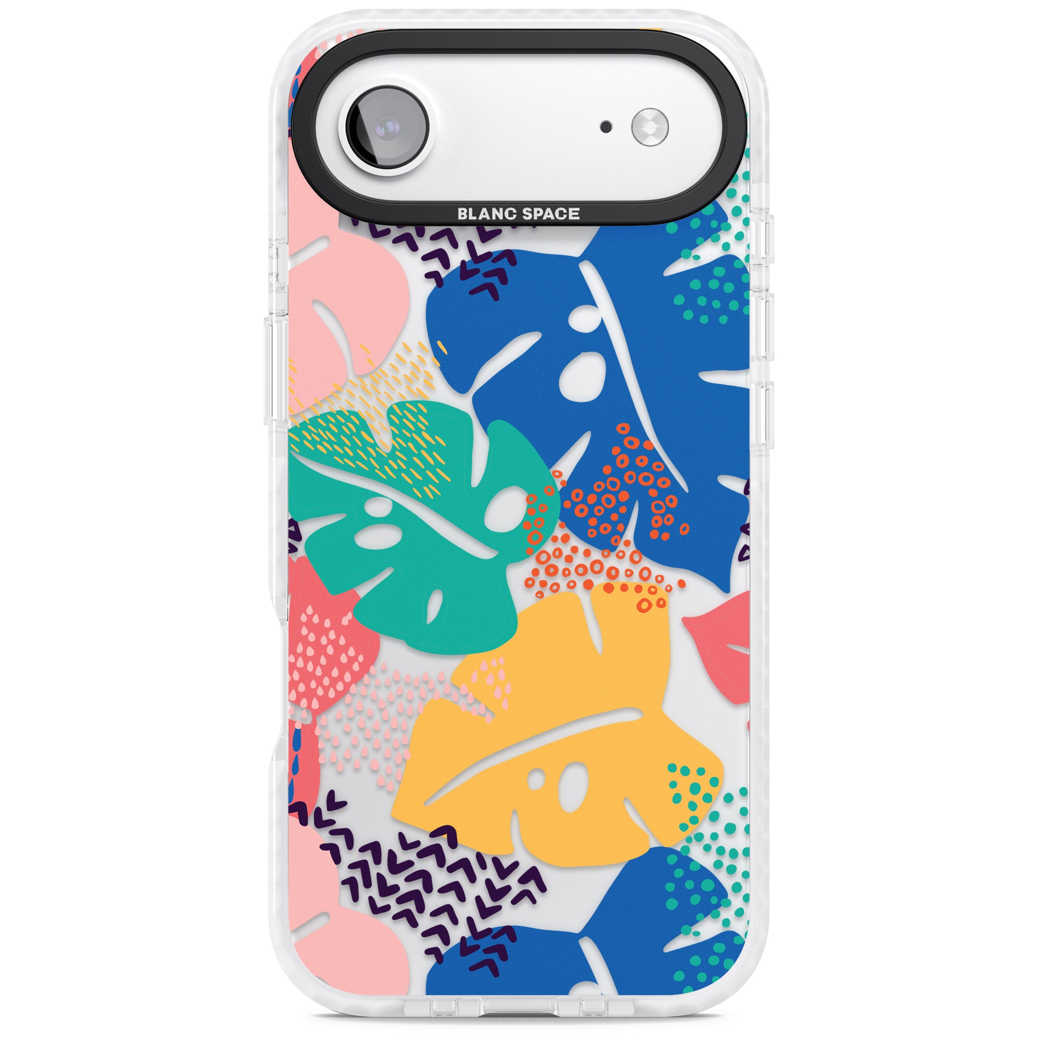 Vibrant Leaves iPhone 17 Air Impact Clear Phone Case