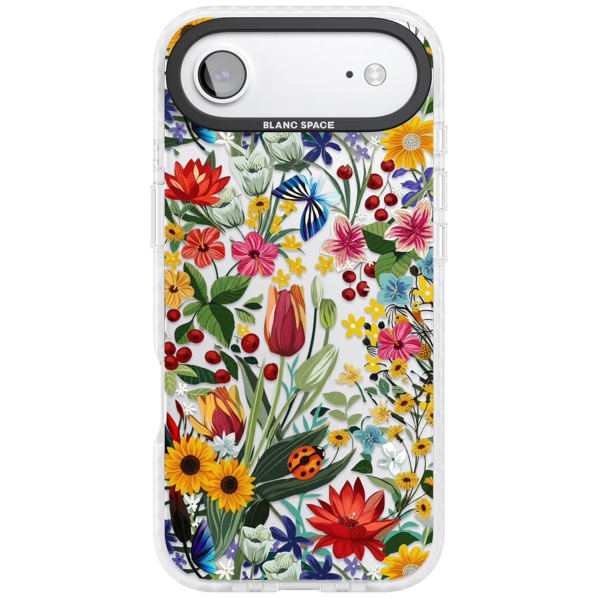 Botanical Bloom iPhone Air Impact Clear Phone Case front
