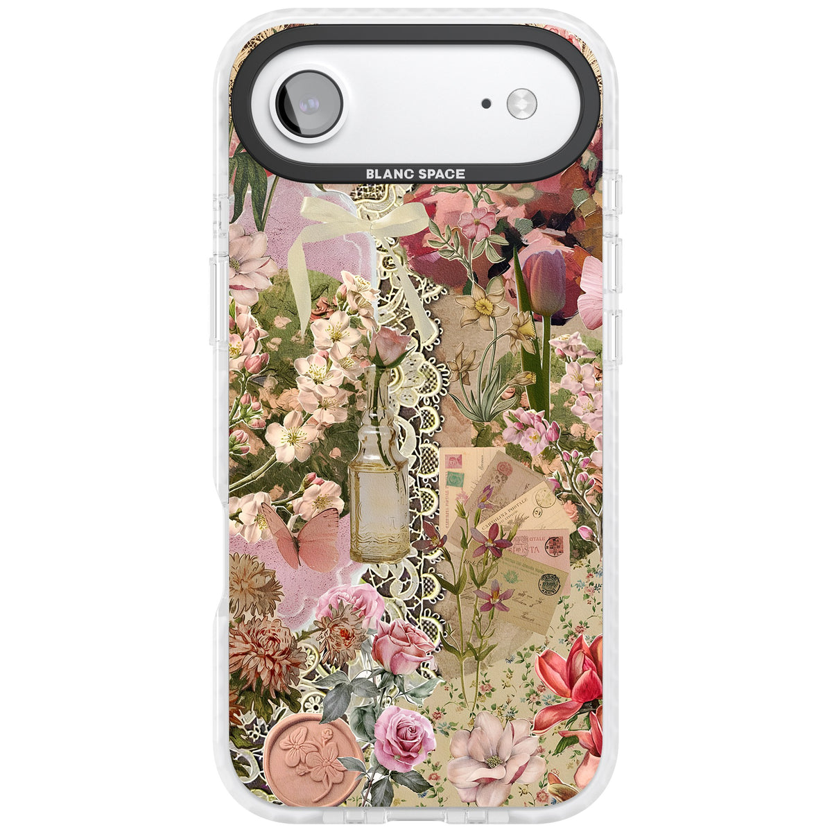 Rose Memoir iPhone Air Impact Clear Phone Case front