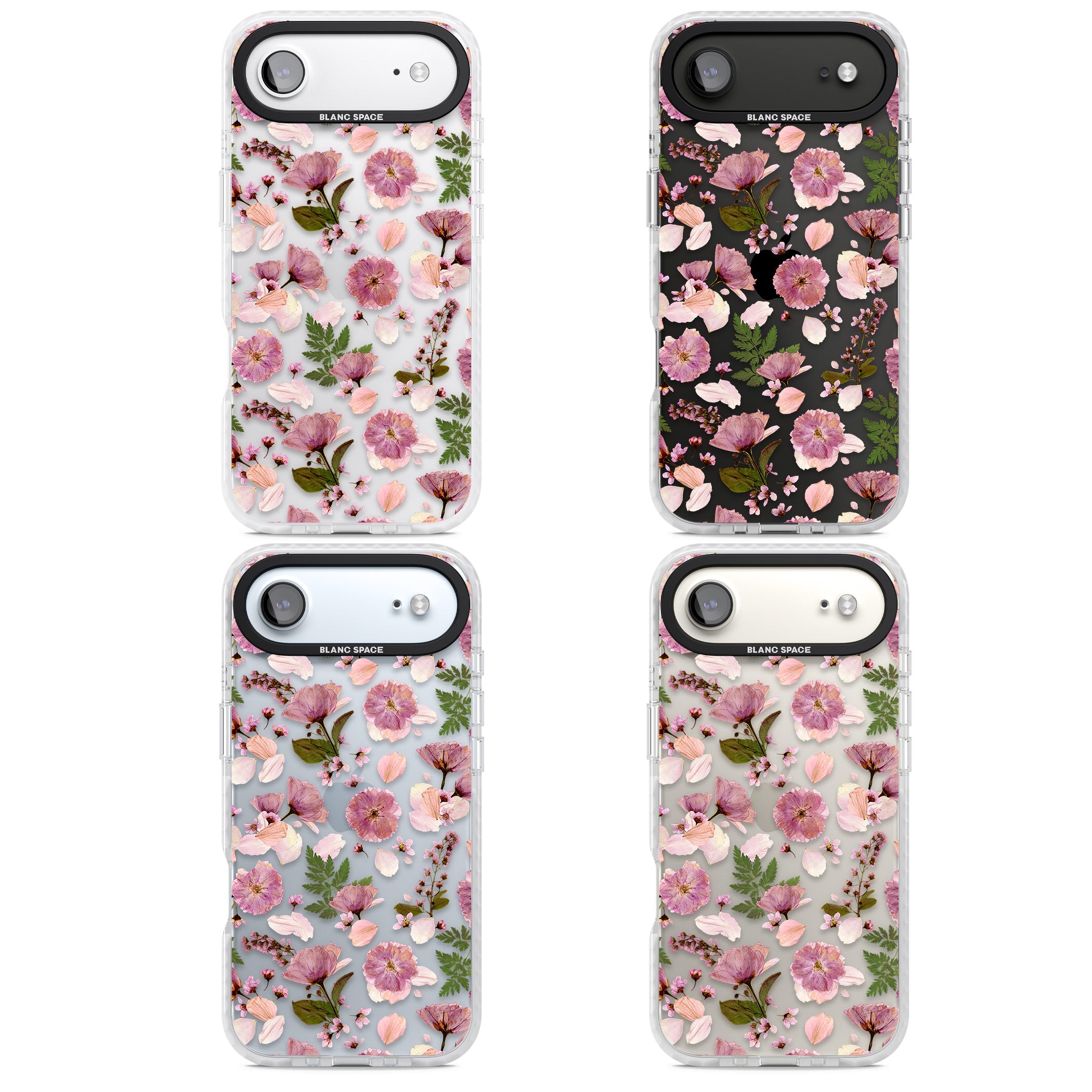 Floral Fantasy Menagerie iPhone 17 Air Impact Clear Phone Case APT Impact Protection