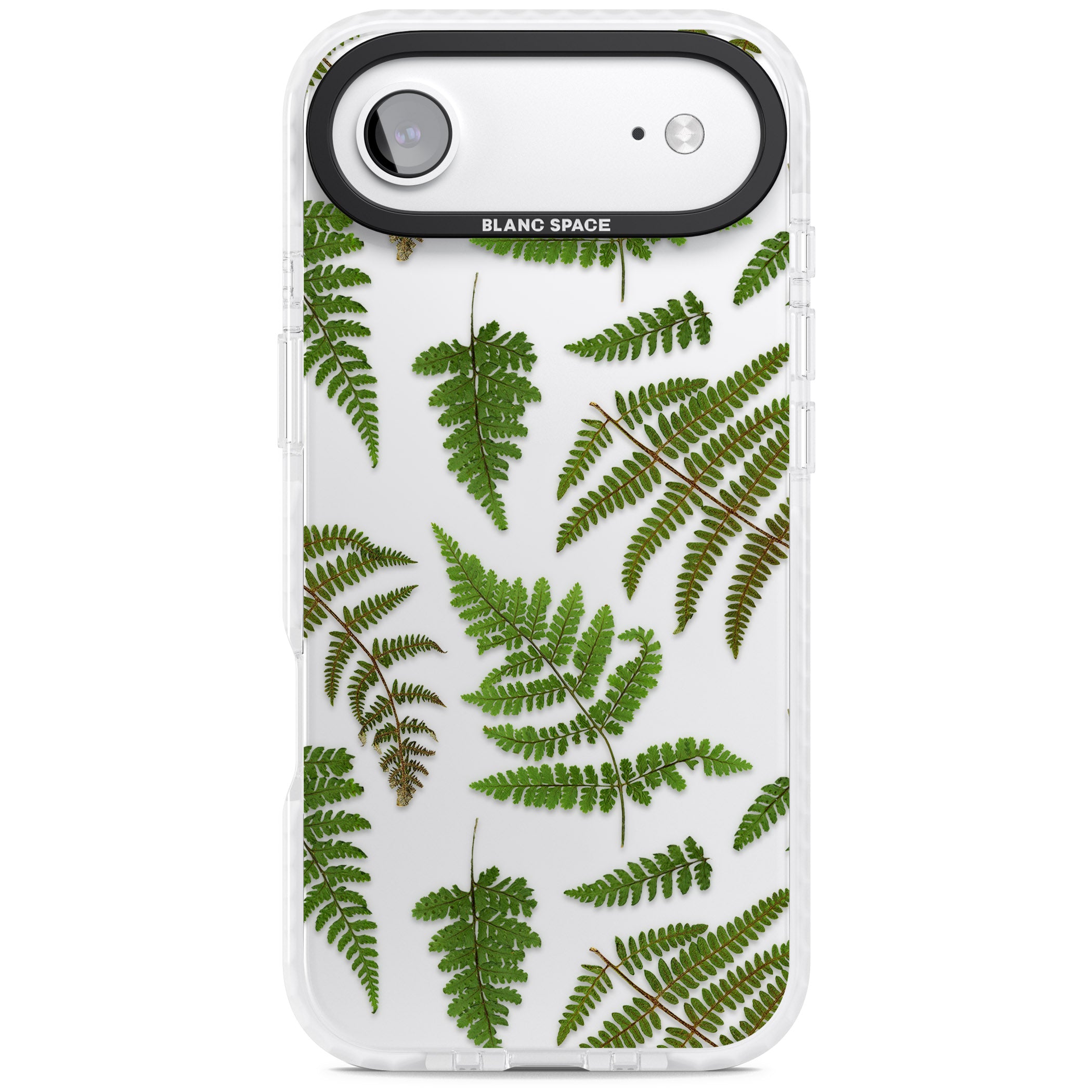 Leafy Ferns iPhone 17 Air Impact Clear Phone Case