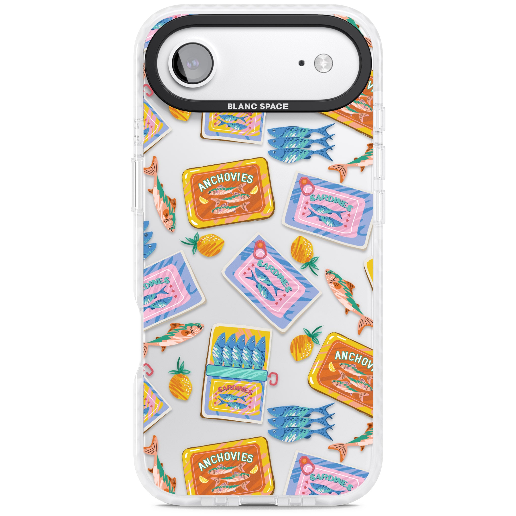 Sardines & Anchovies iPhone 17 Air Impact Clear Phone Case