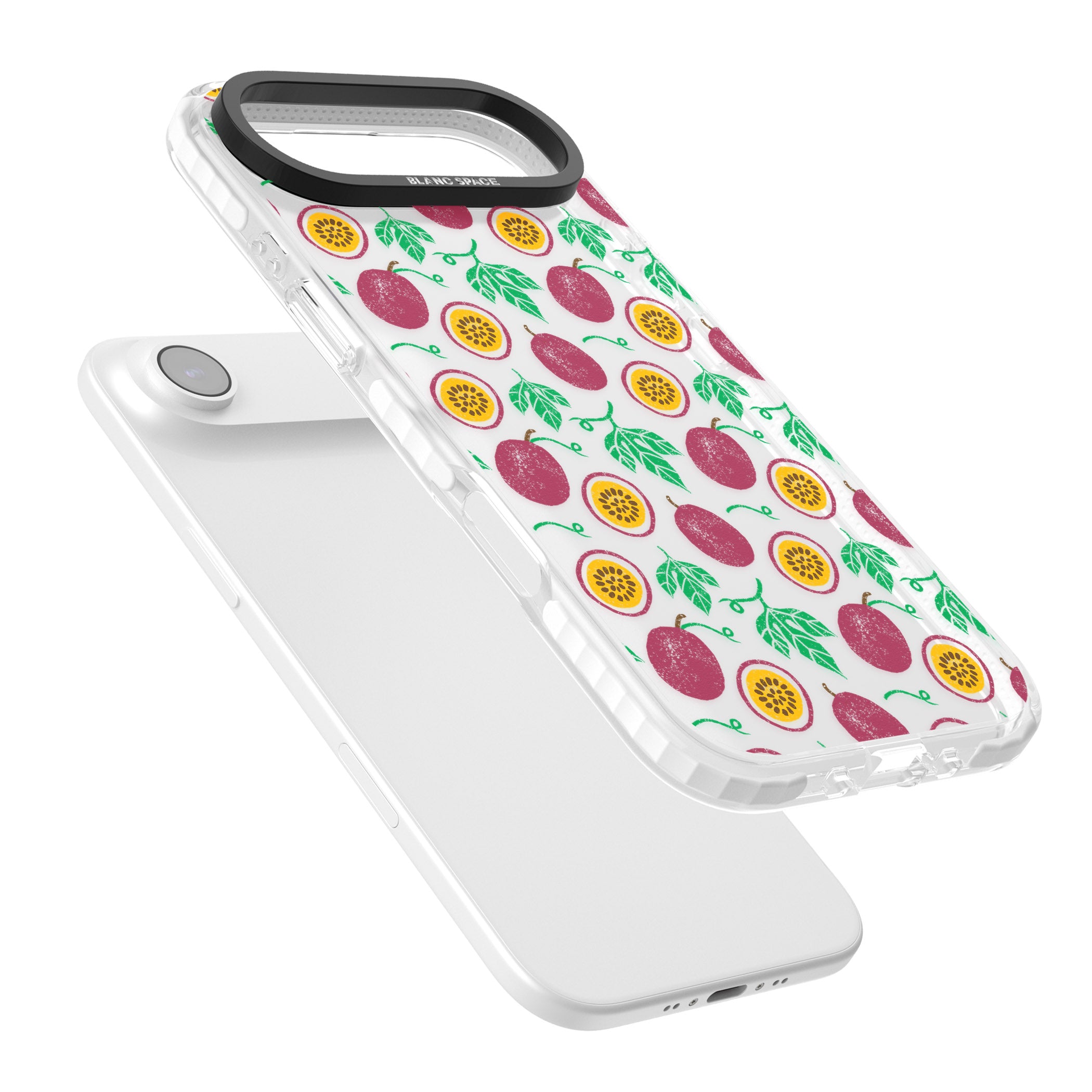 Passion Fruit Paradise iPhone 17 Air Impact Clear Phone Case Colours
