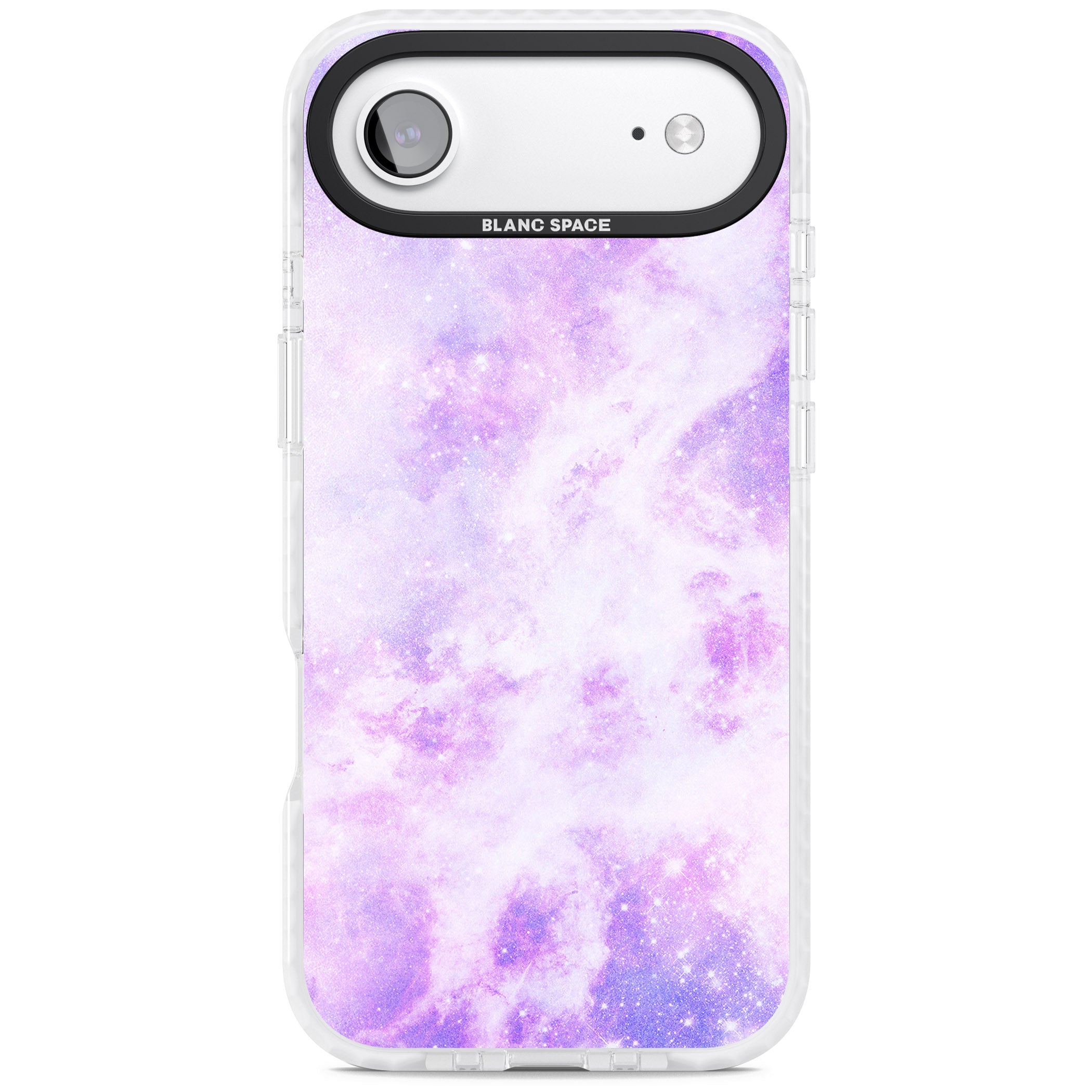 Purple Galaxy Vibes iPhone 17 Air Impact Clear Phone Case