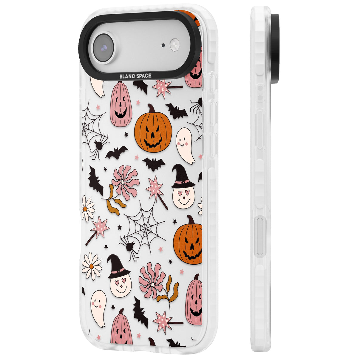 Spooky Mix iPhone Air Impact Clear Phone Case side