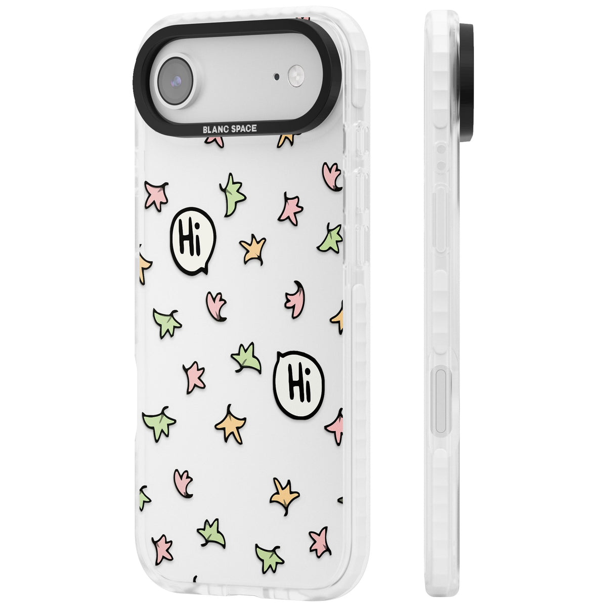 Heartstopper Leaves iPhone Air Impact Clear Phone Case side