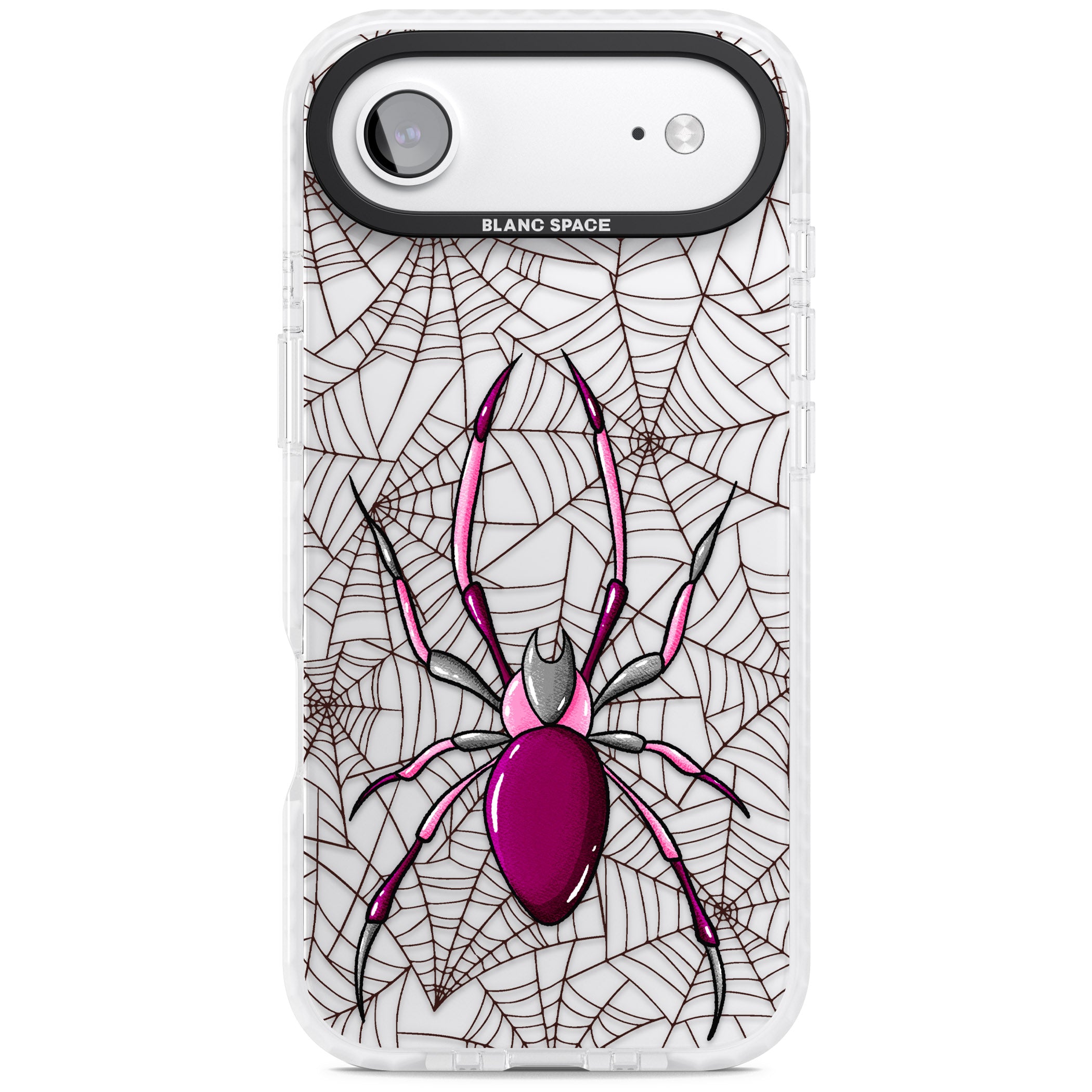 Arachnophobia iPhone 17 Air Impact Clear Phone Case